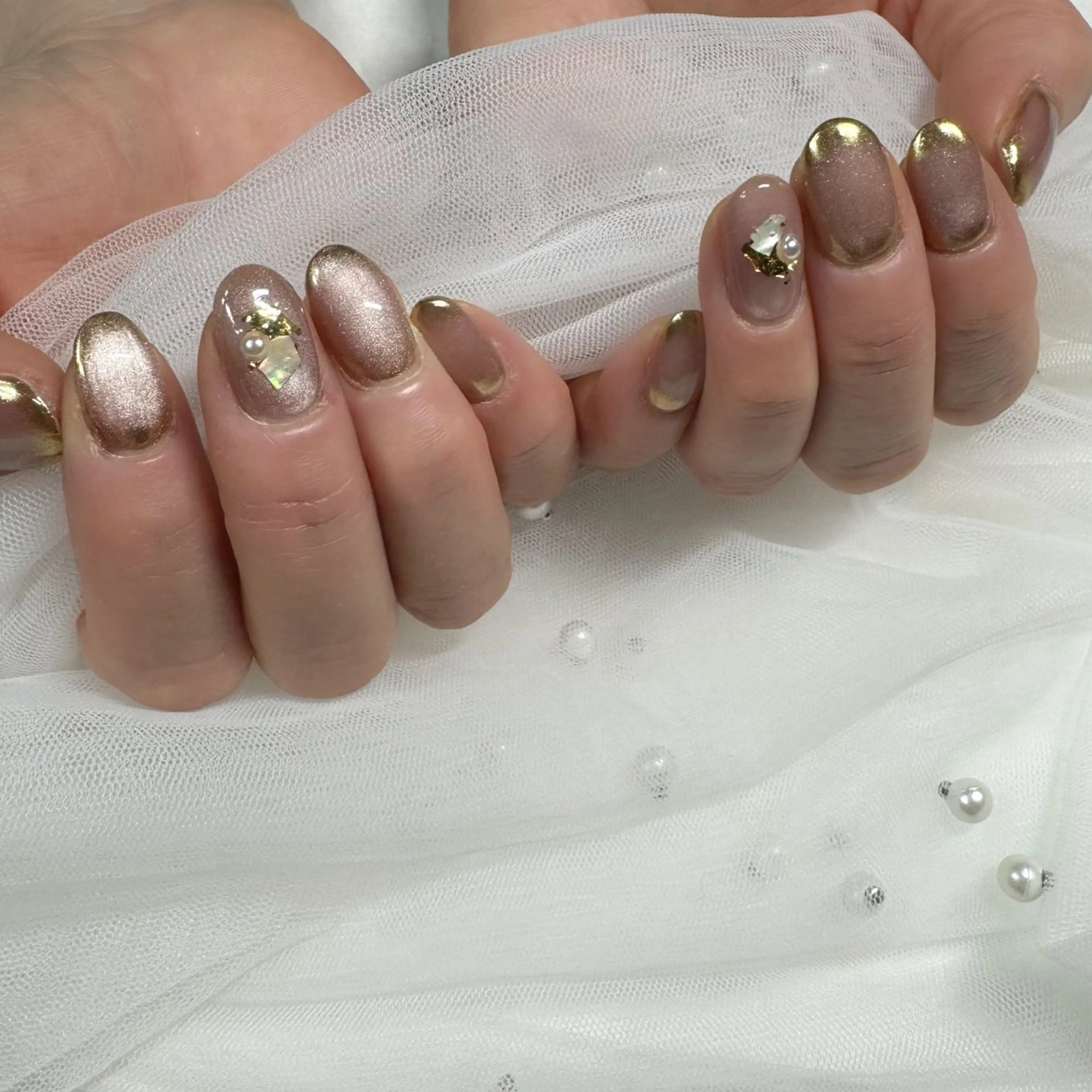 ネイル ジェルネイル 東 千夏のネイルデザイン