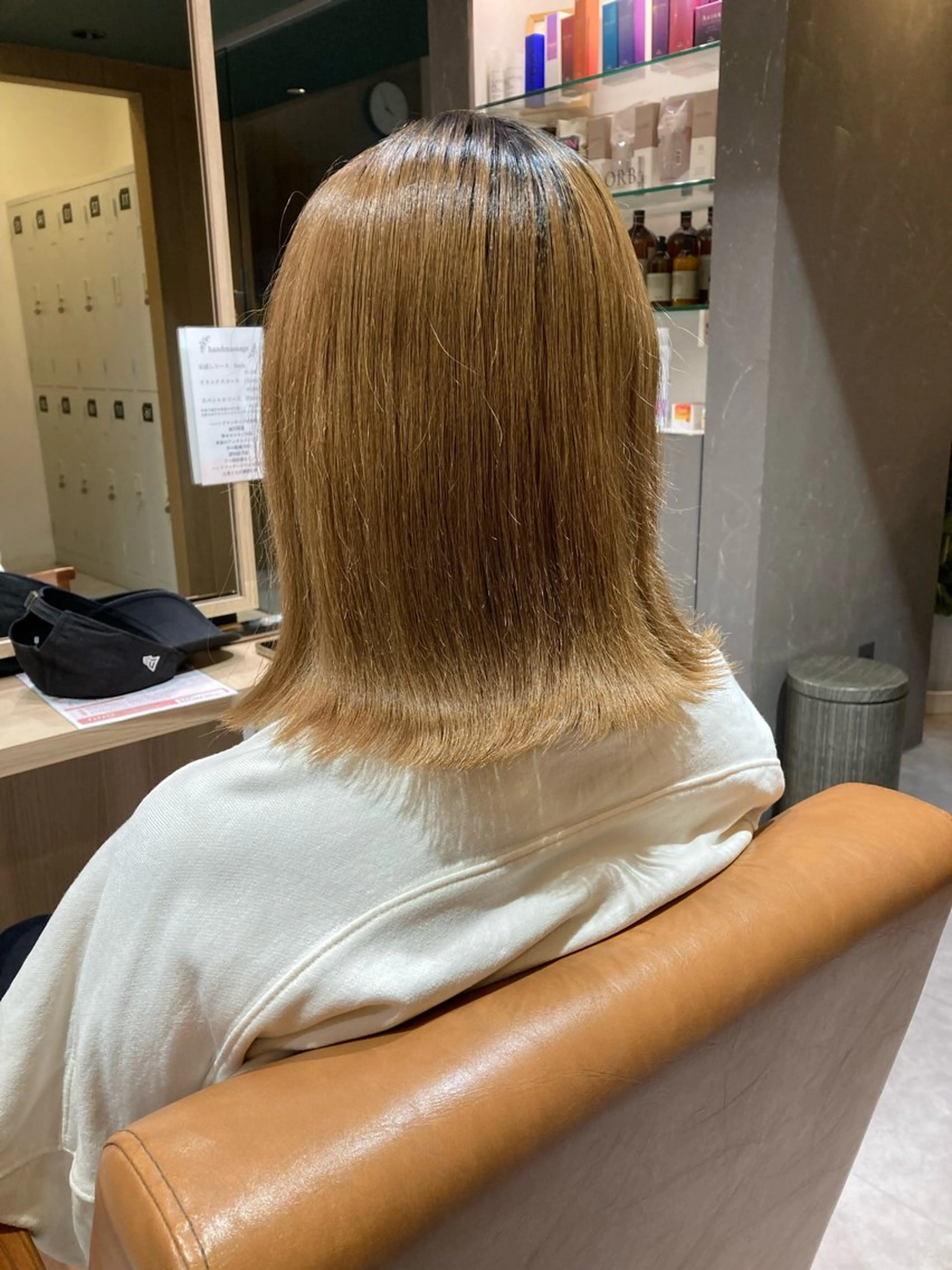 ミディアム 髪質改善/パパス 学南町/松島大己のヘアスタイル