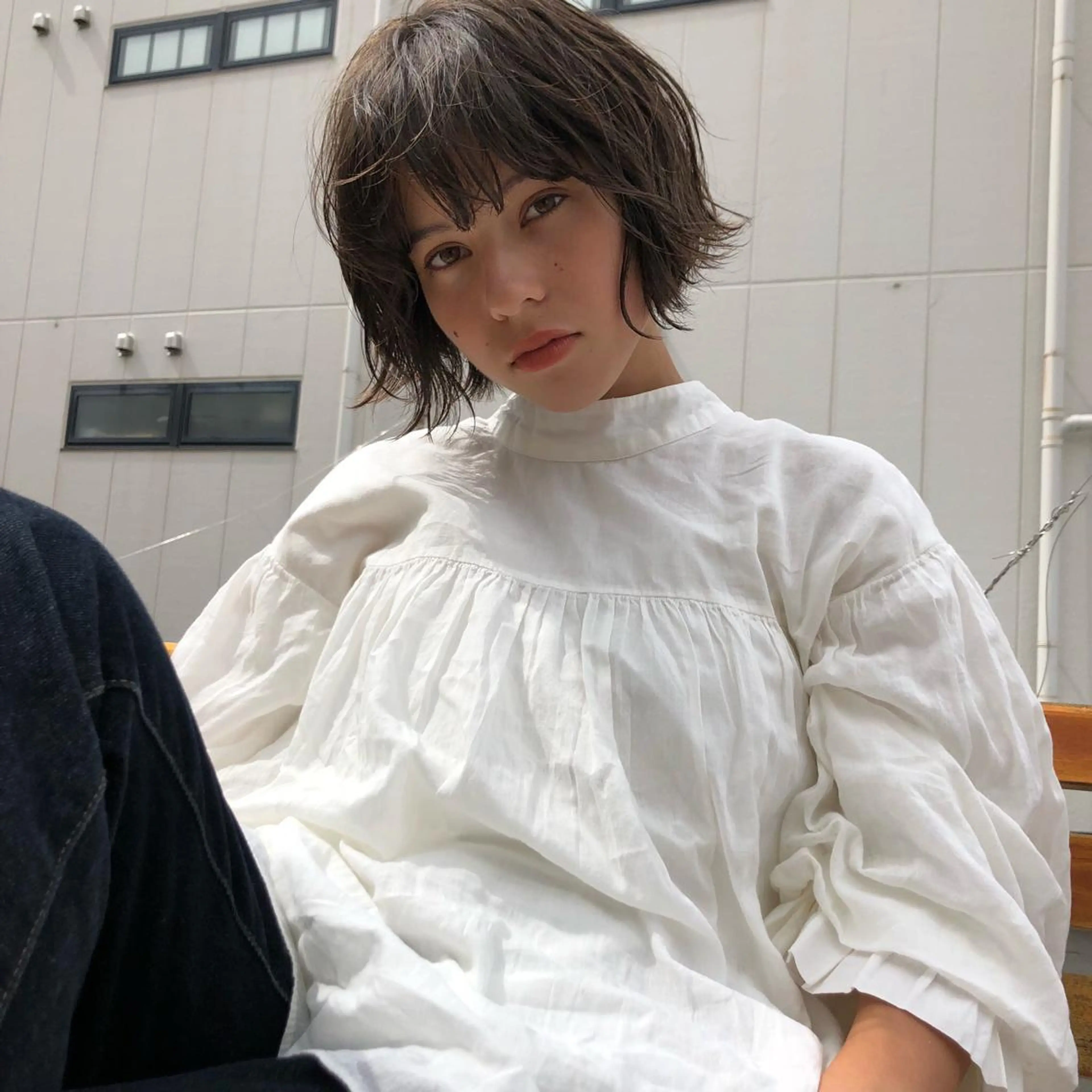 ショート カラー カット ヘアカラー トリートメント パーマ/透明感カラー /ボブ/吉田一生のヘアスタイル