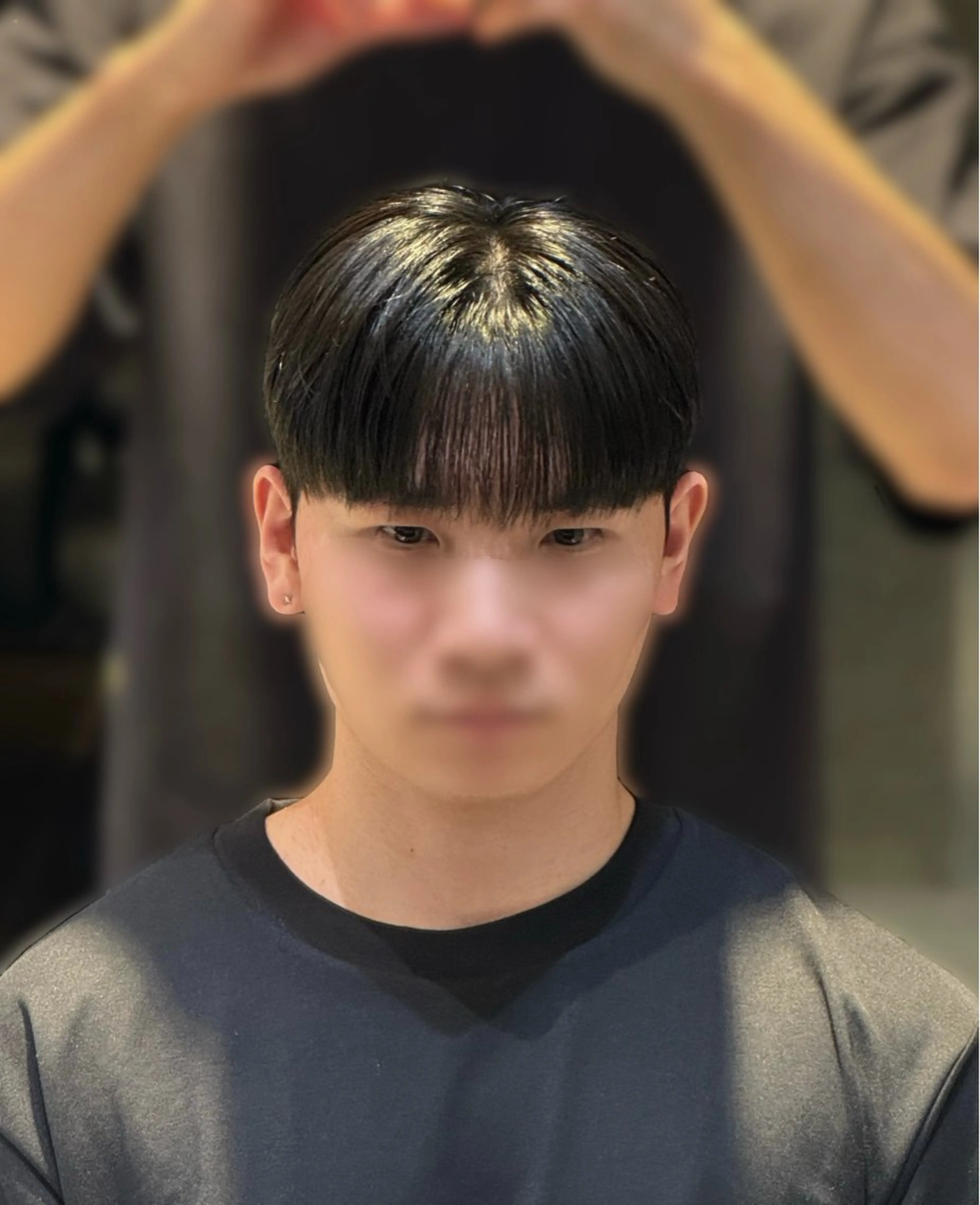 【初回限定】🇰🇷メンズカット+髪質改善トリートメント #韓国ヘアの写真