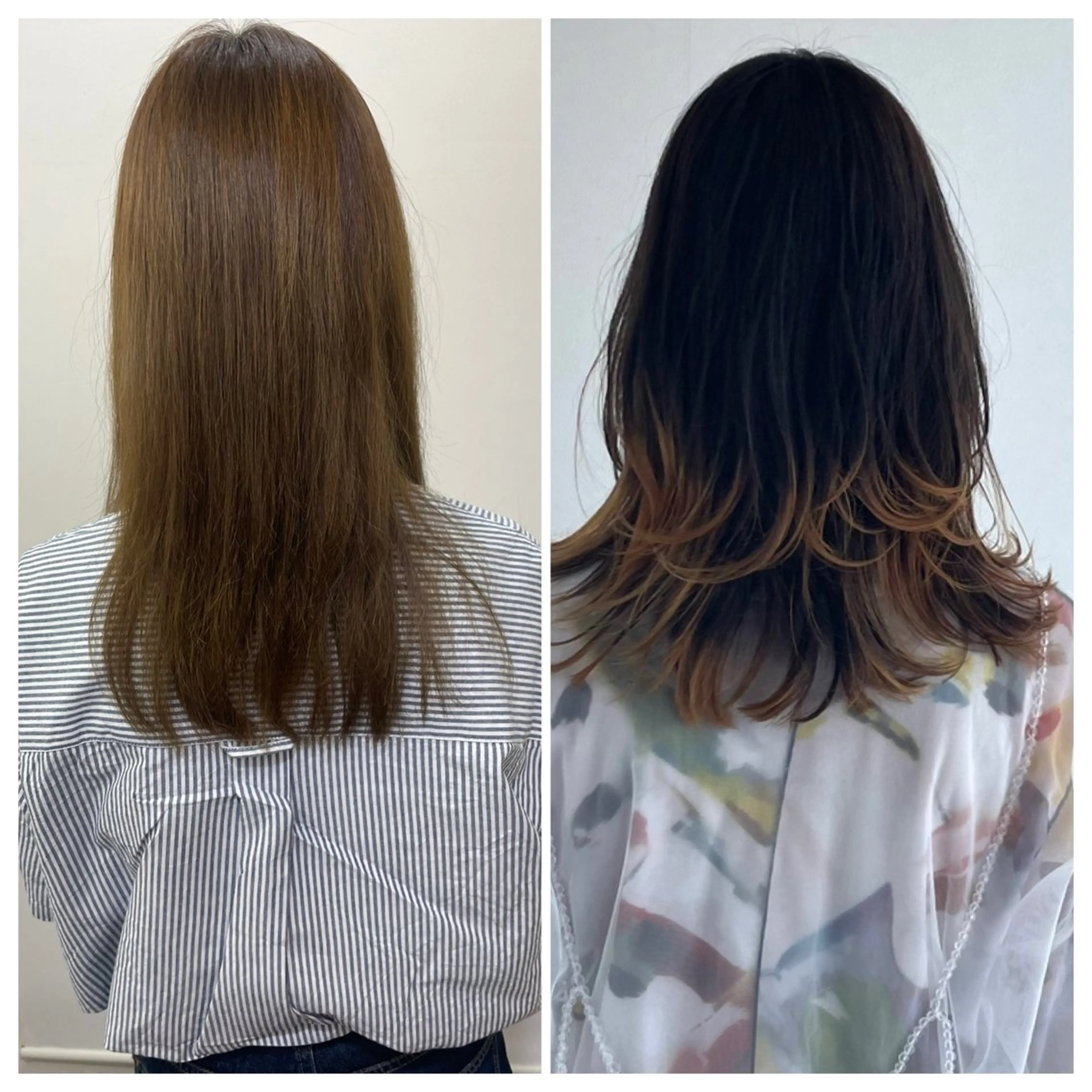 ミディアム カラー カット/パーマ/ カラー林本　南壱人のヘアスタイル