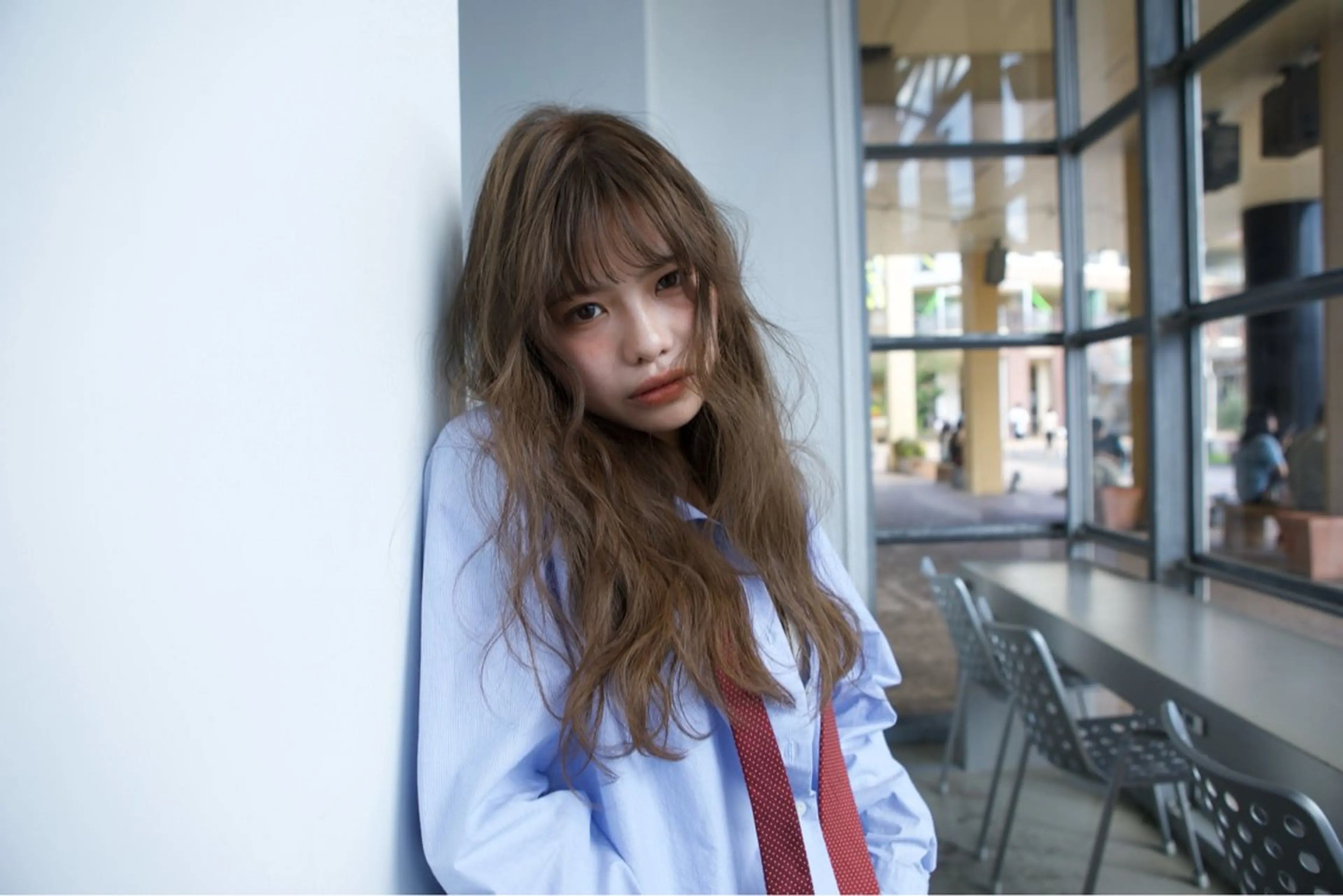 カラー ヘアカラー トリートメント ness 一花のヘアスタイル