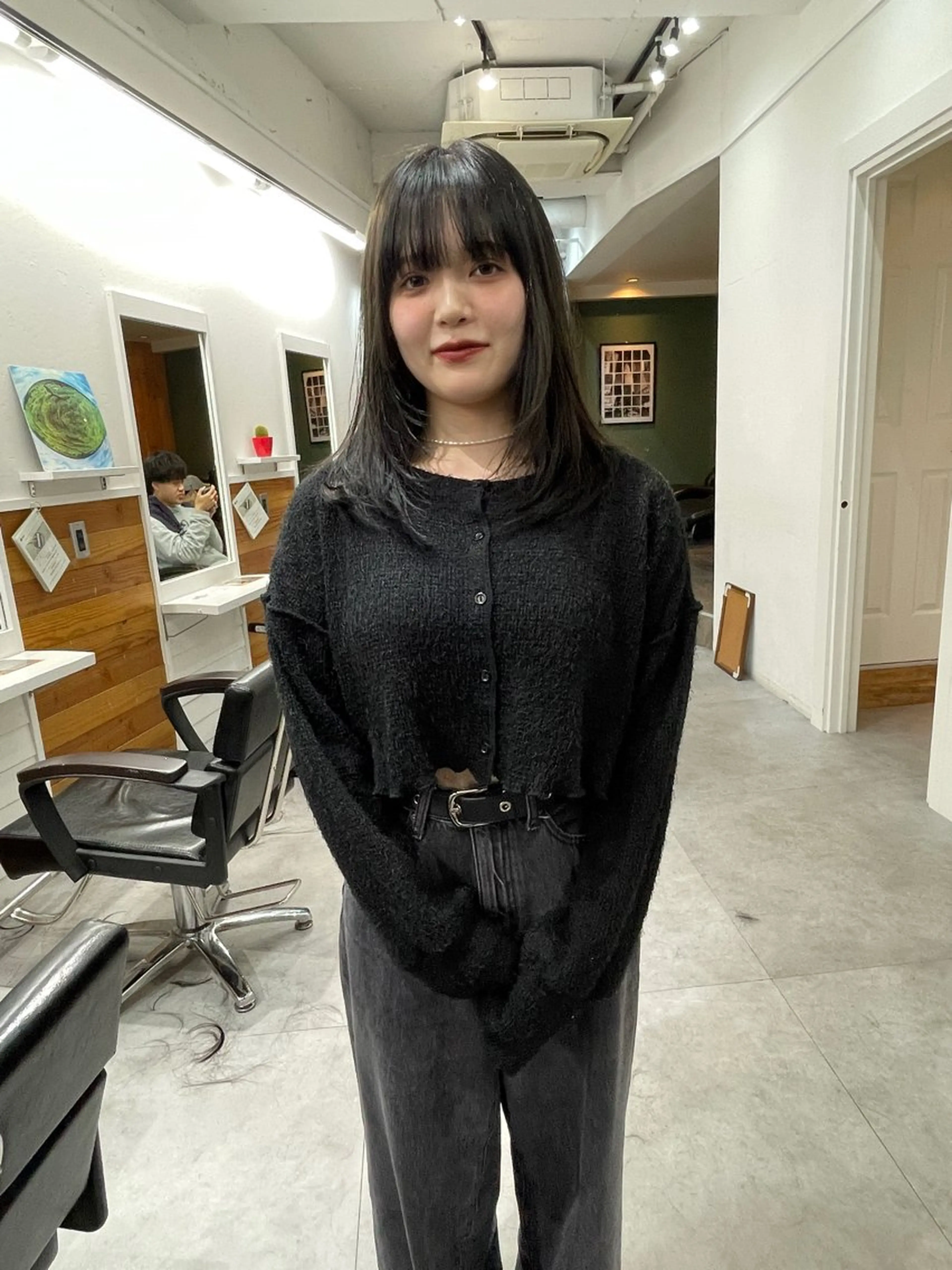 ミディアム カラー レイヤー／似合わせ TAKUYAのヘアスタイル