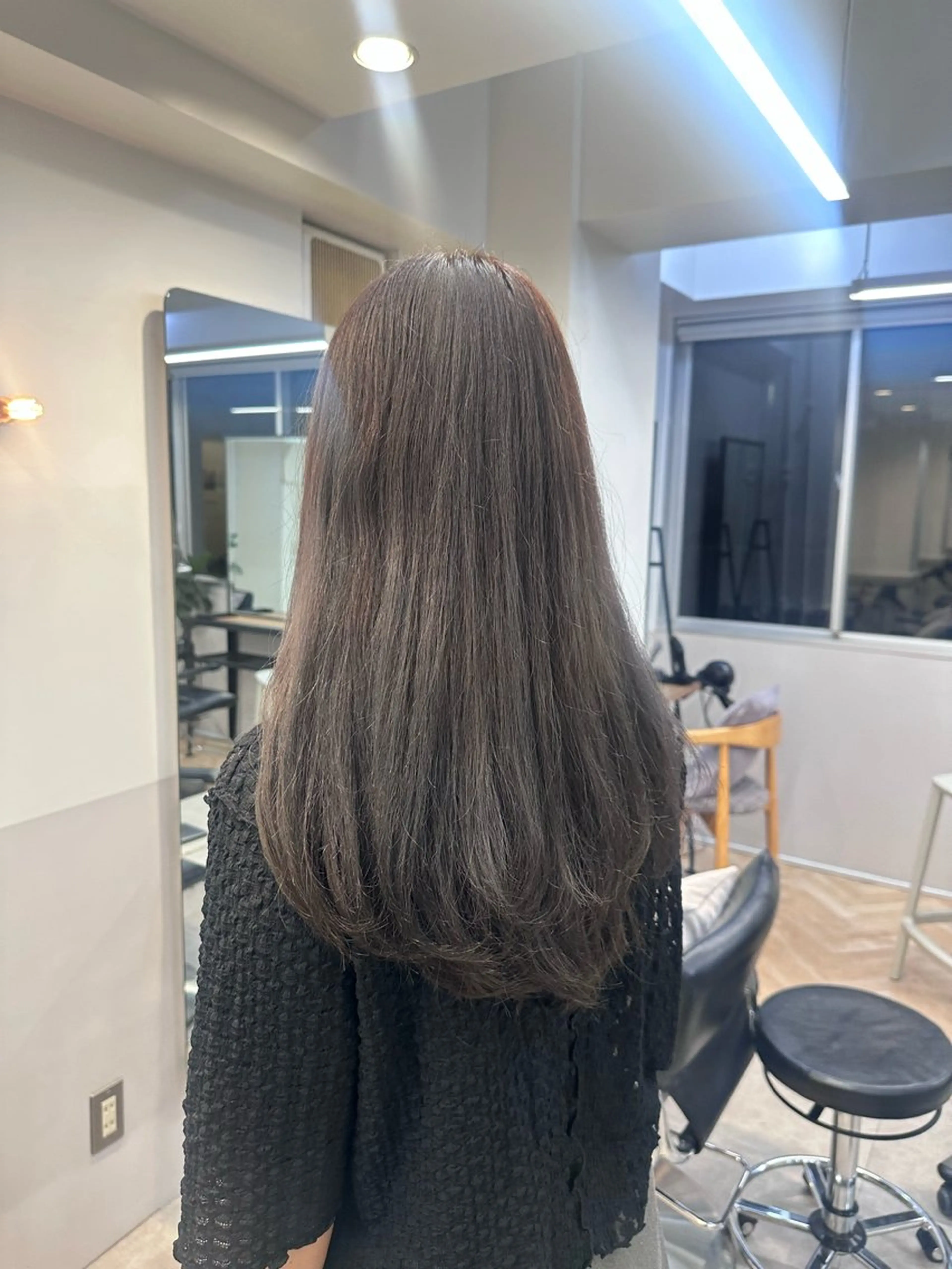 ロング カラー レイヤーカット カット トリートメント あいこ/ハンサム ショート/日本橋🌷のヘアスタイル