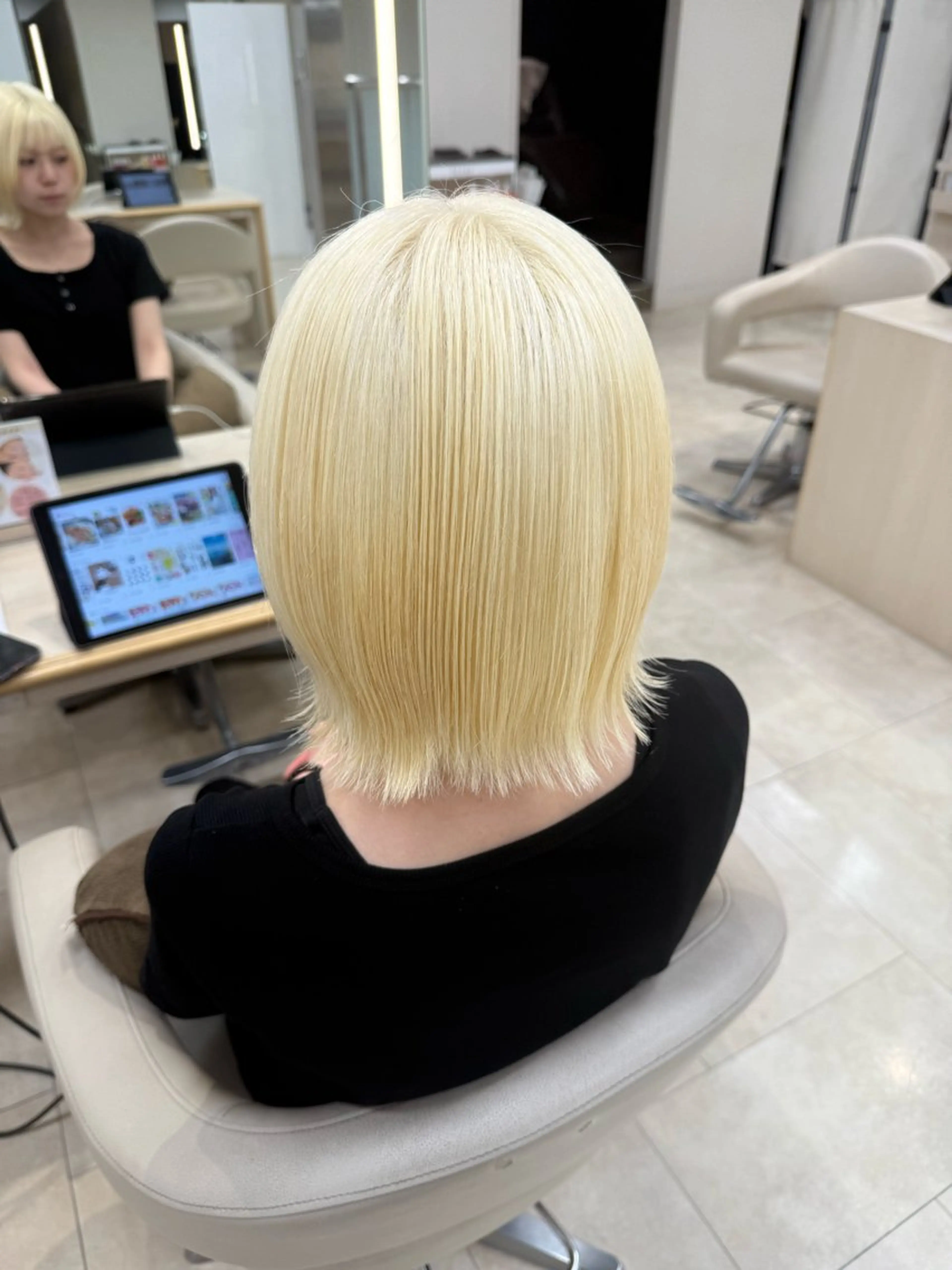 ミディアム カラー ヘアアレンジ 🍒KIKUCHI KANAE🍒のヘアスタイル