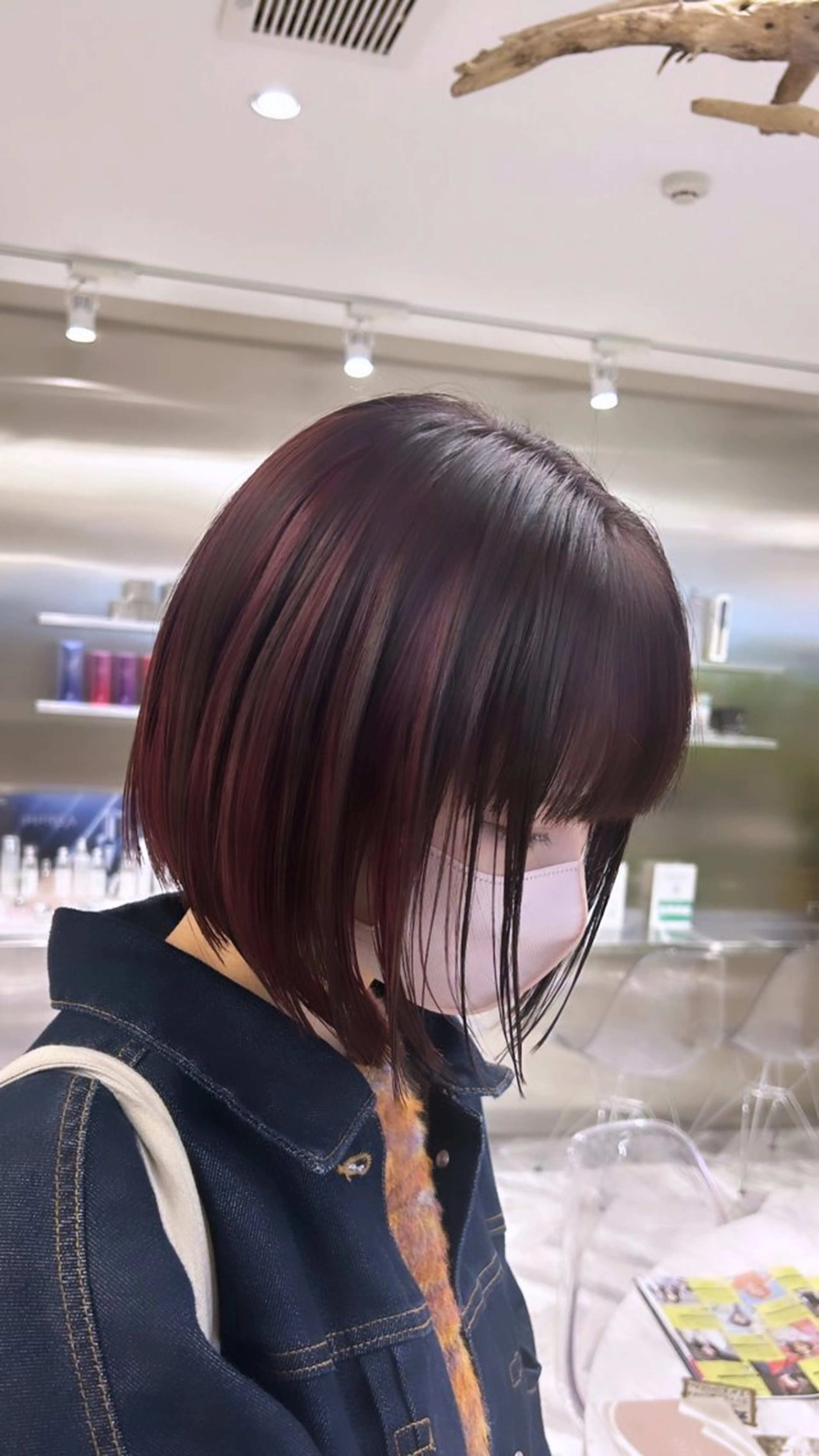 ショート カラー ヘアカラー メンズ/ボブ/パーマ /くるみのマツエク・マツパデザイン