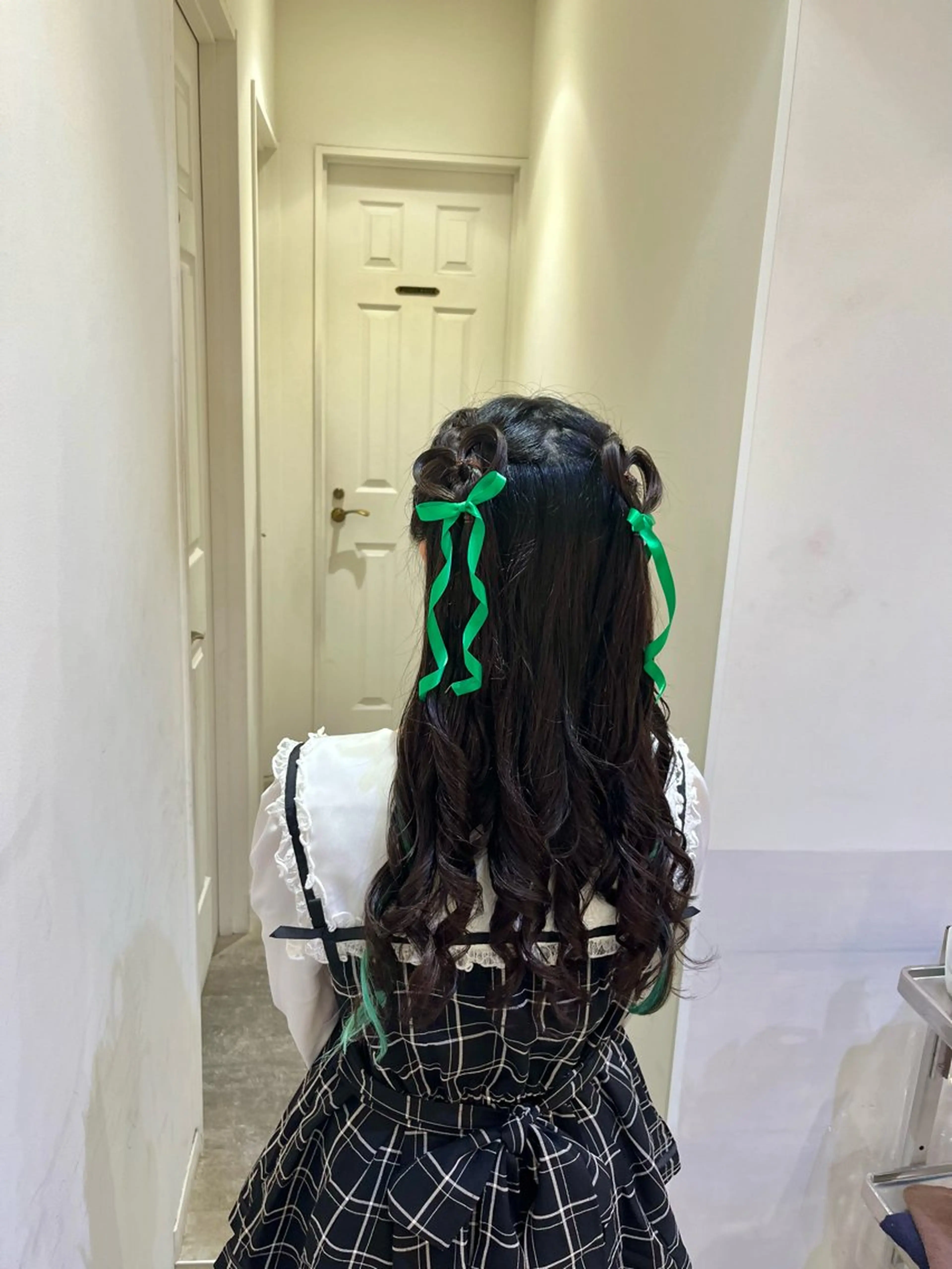 ヘアアレンジ ヘアセット エクステ🎀 暖色カラー🎀amiのヘアスタイル