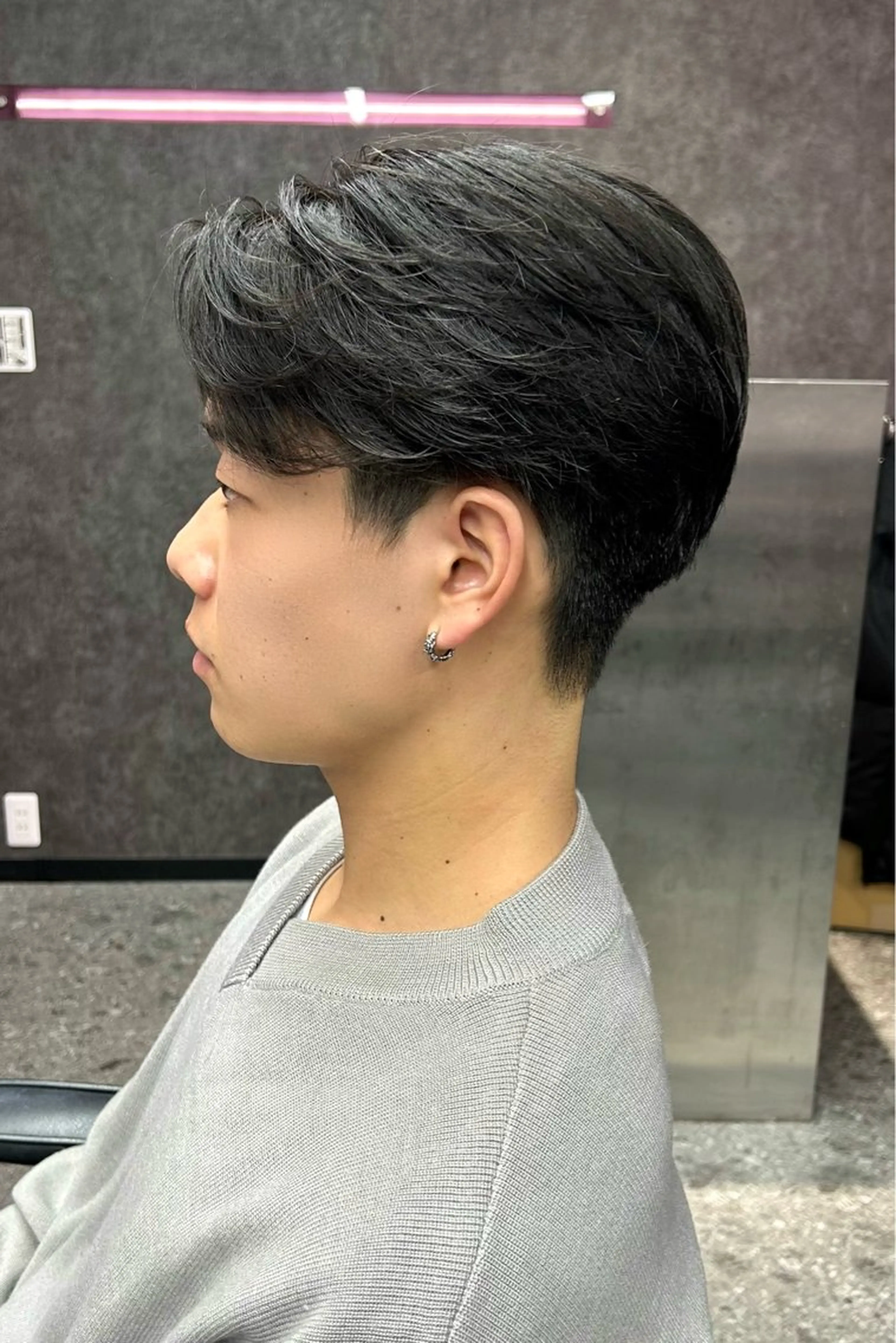 ショート カラー メンズ カット ヘアセット メンズスタイリスト 前田雄輝のヘアスタイル