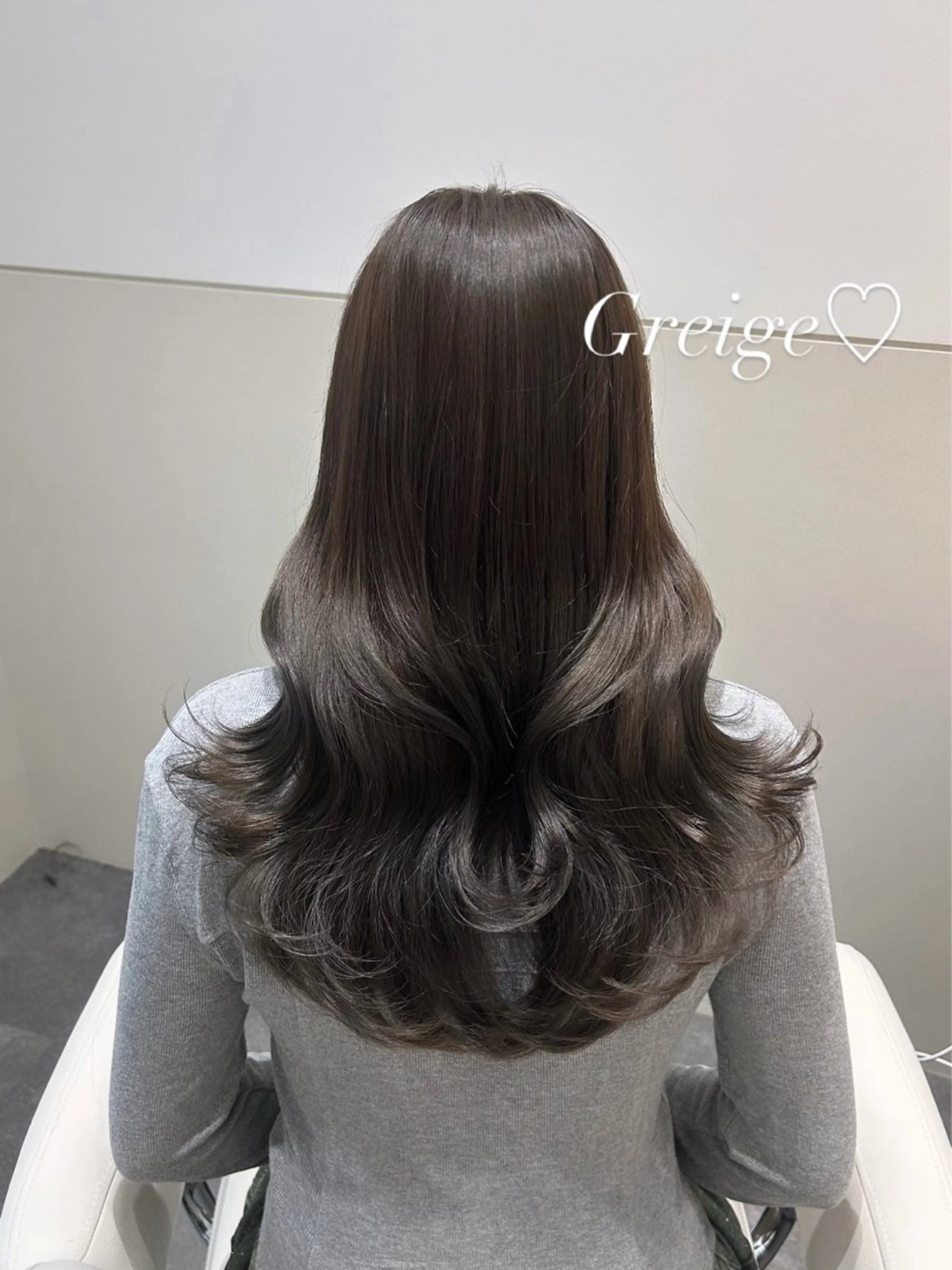 セミロング カラー 🩷韓国ヘア/ミディ アム🩷Maikaのヘアスタイル