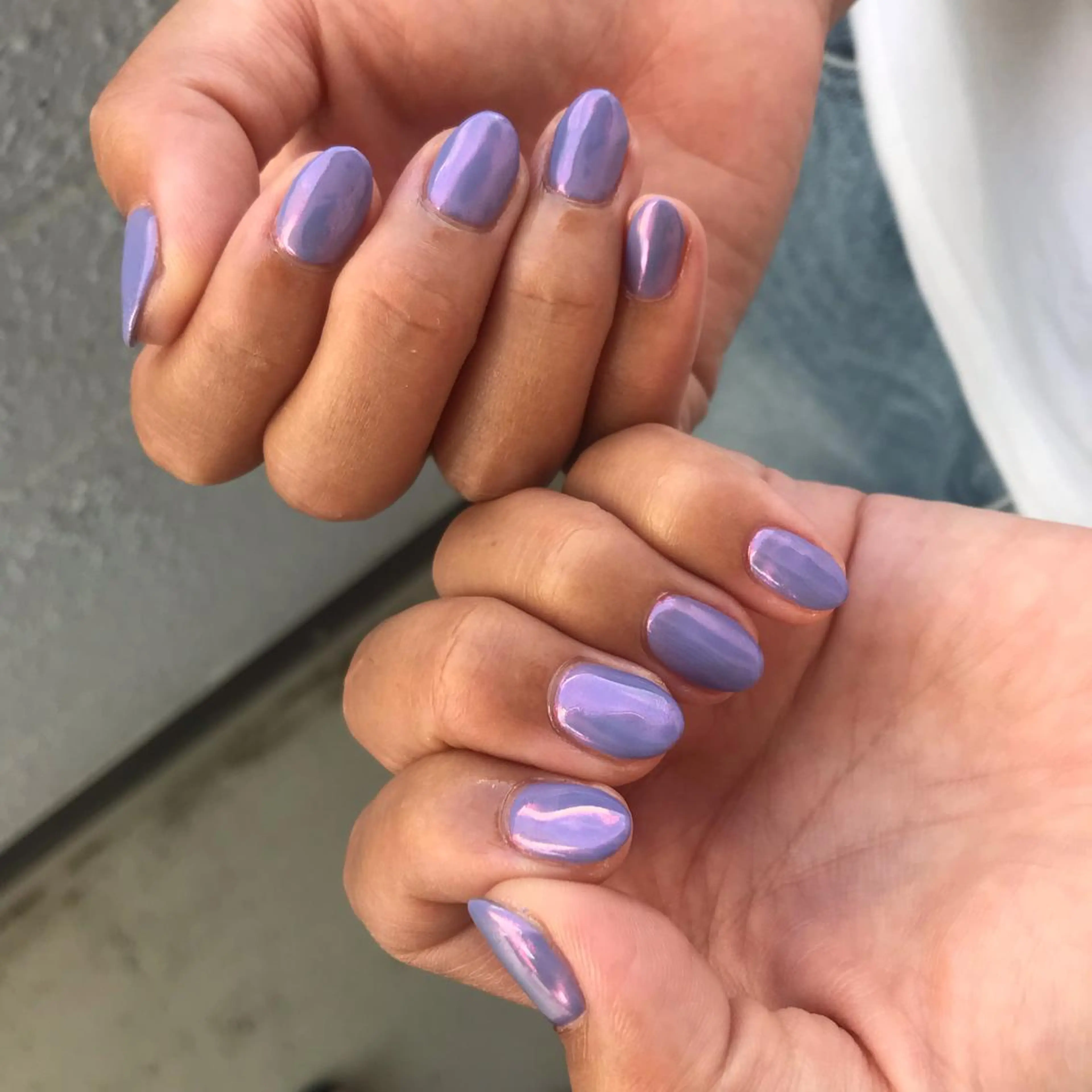 (オフあり)ワンカラーorラメグラデーションの写真