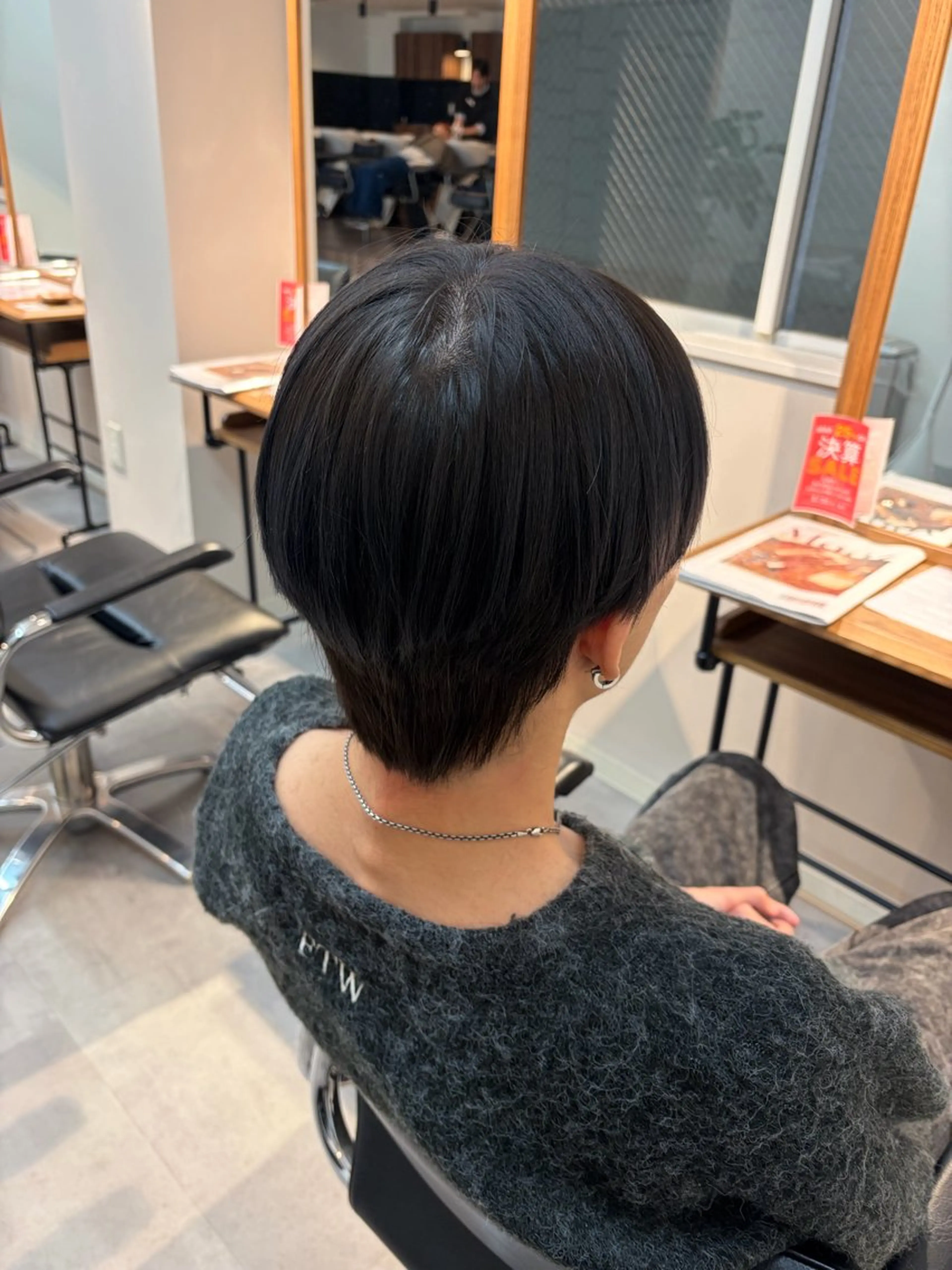 【メンズ限定】【平日限定❤️🔥】メンズカット🚹& 黒染めor暗染め🖤🤎就活・学校行事・実習などにオススメ✨の写真