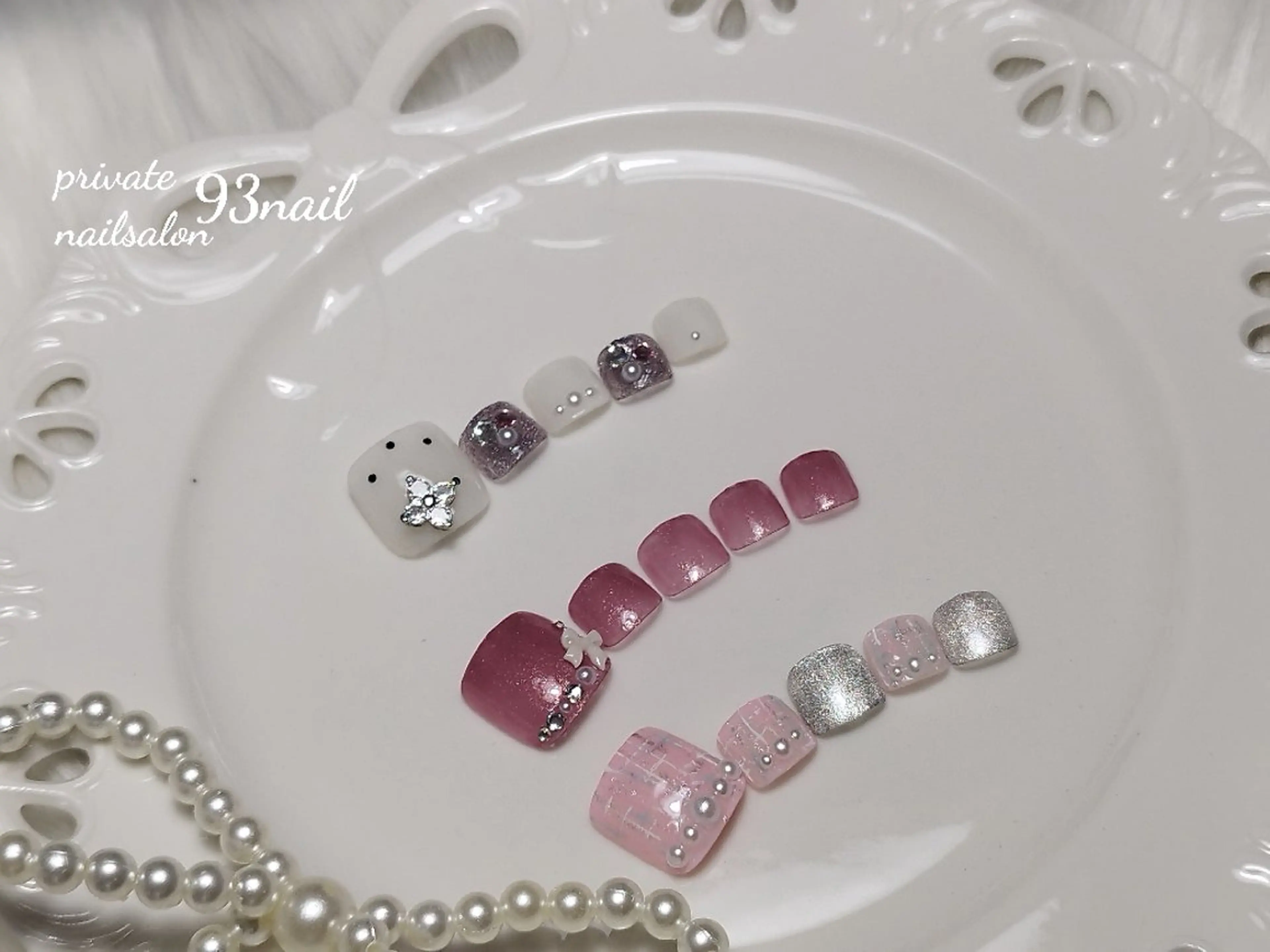 ネイル フットネイル 93 nailのネイルデザイン