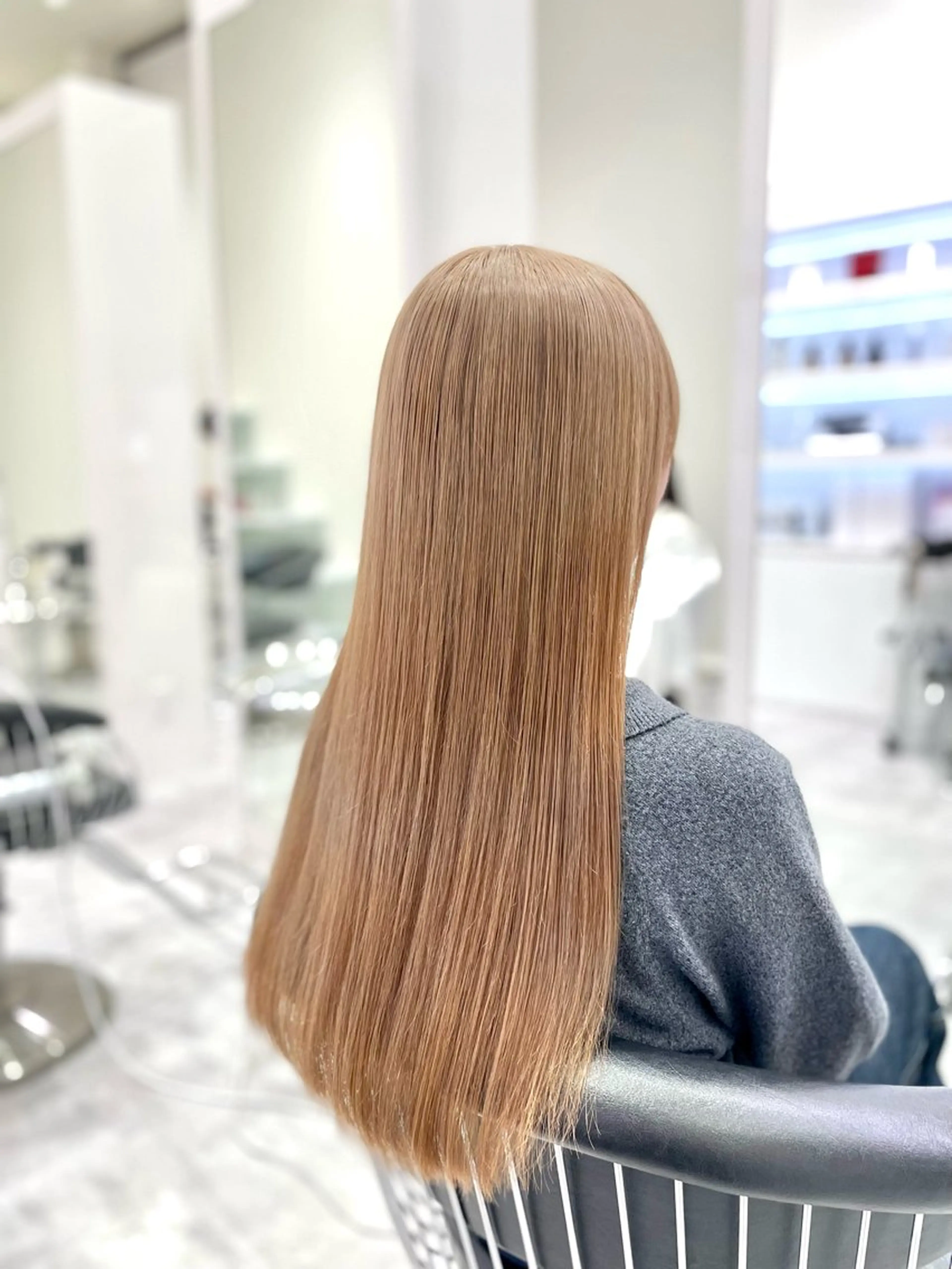 ロング カラー ヘアカラー トリートメント TopStyleSHIZUOKA所属・村尾咲季斗 髪質改善/縮毛矯正のヘアスタイル