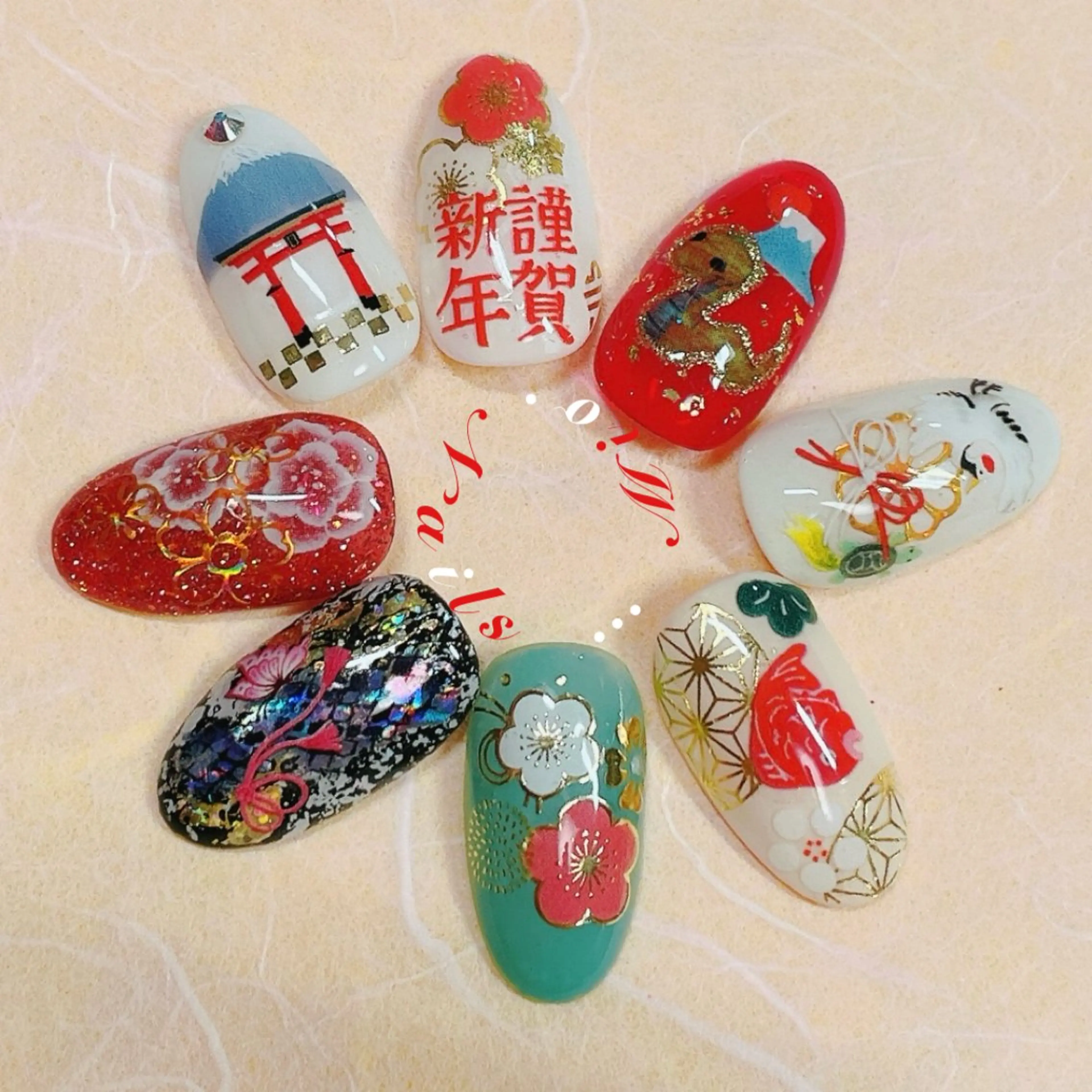 ネイル .Nails Mio 赤羽西ネイルサロンのネイルデザイン