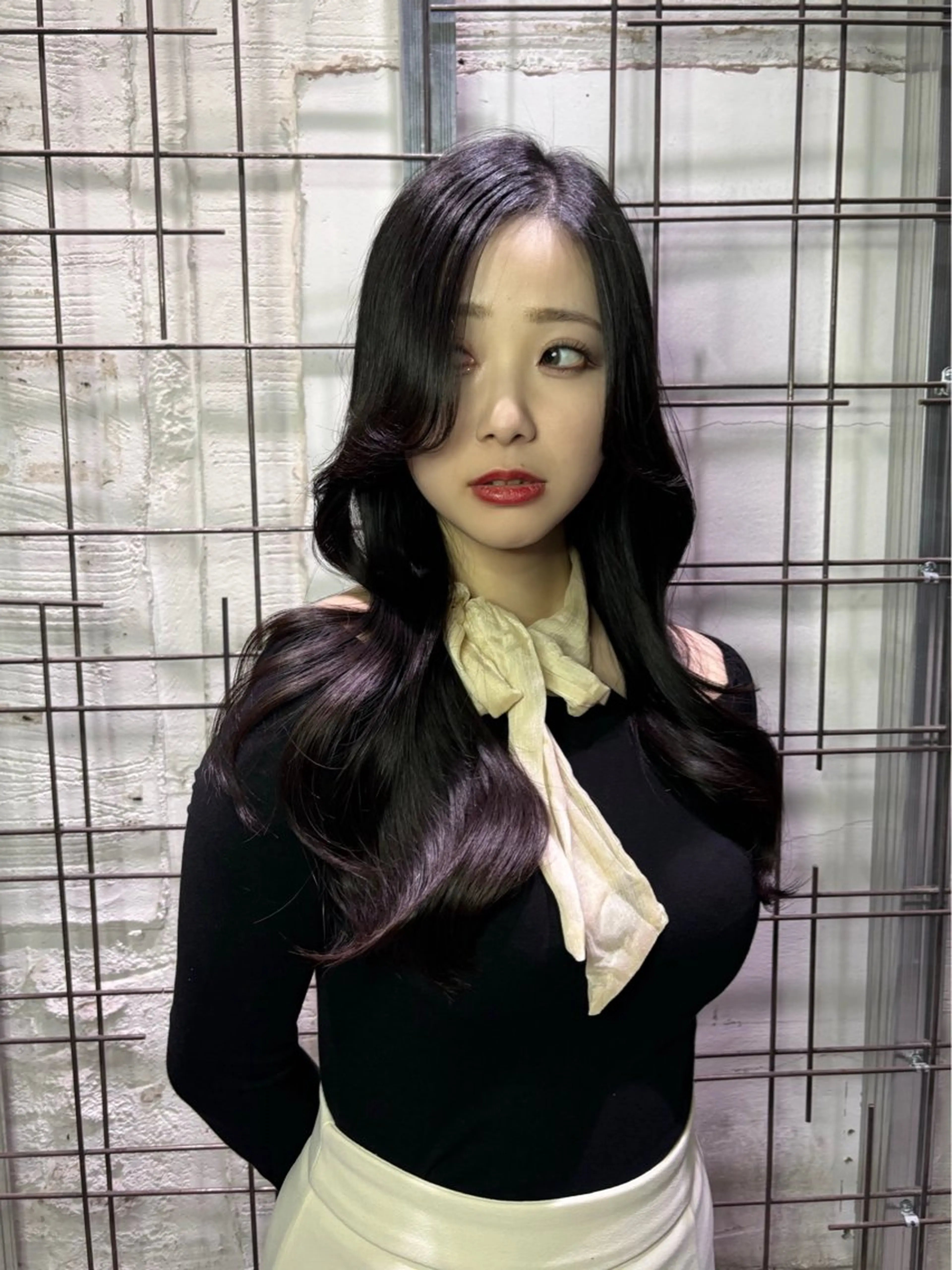 カラー AYANE 韓国ヘア /レイヤーカットのヘアスタイル