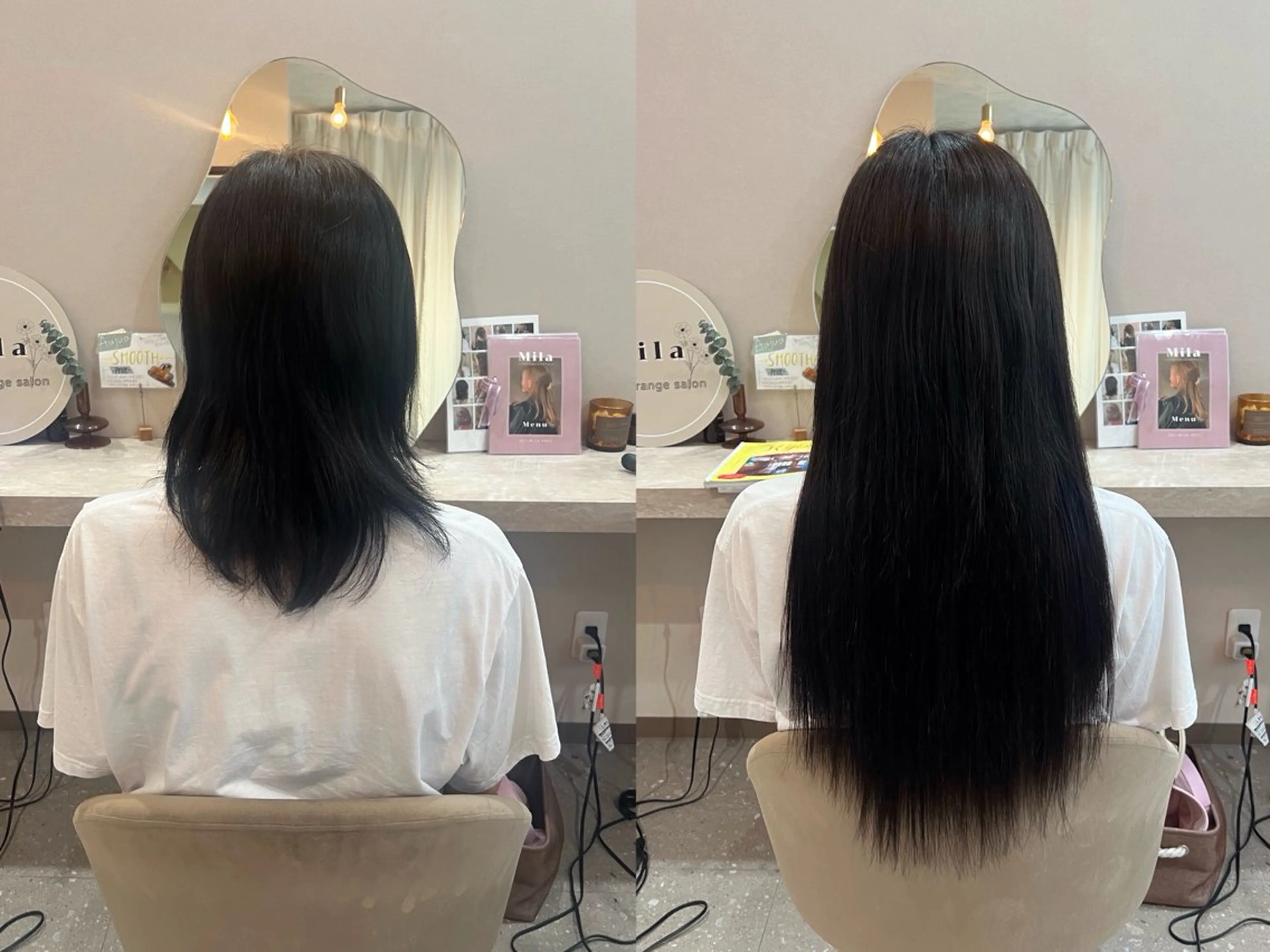 ミディアム エクステ＆ヘアセット Milaのヘアスタイル