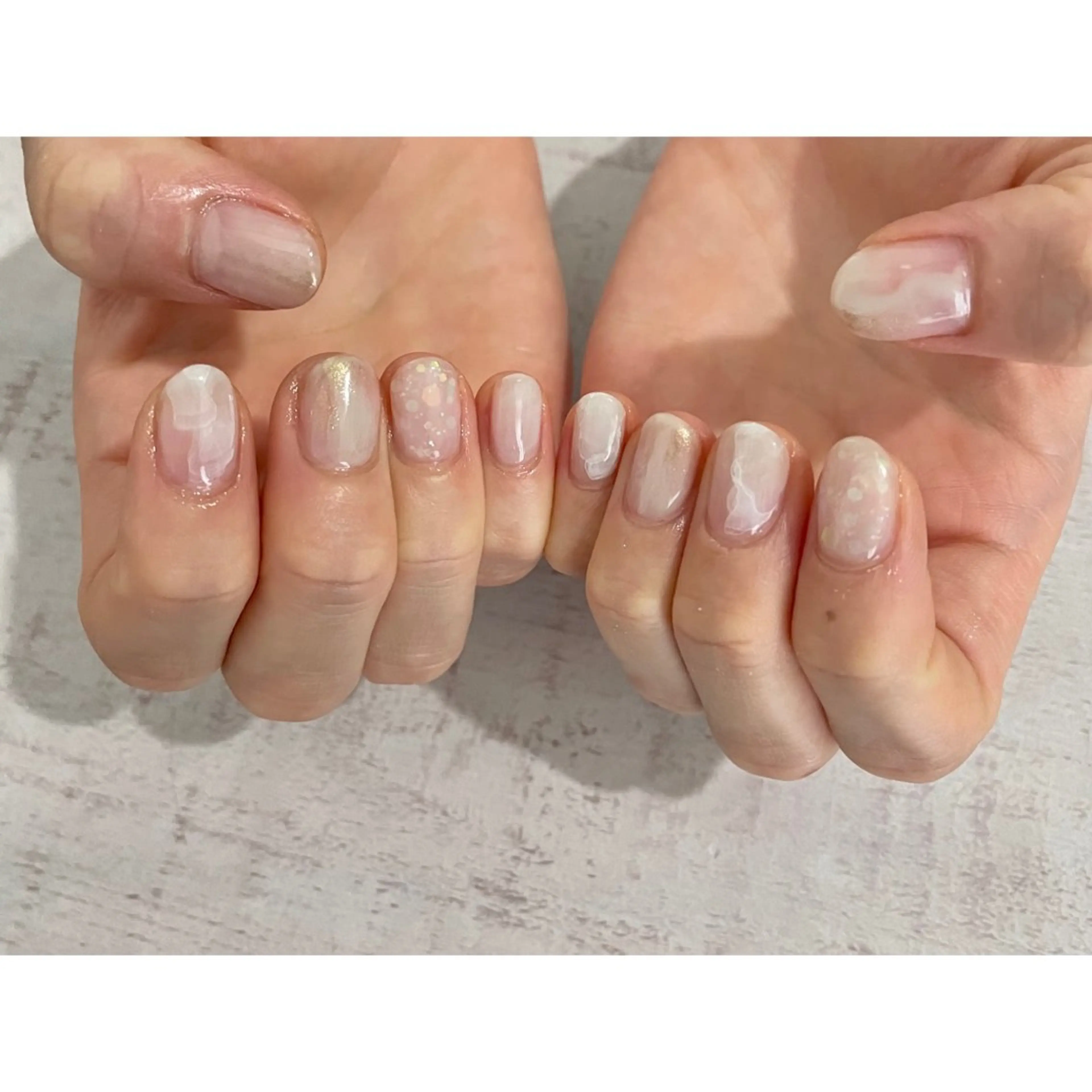 ネイル 𖡼 yumenoのネイルデザイン