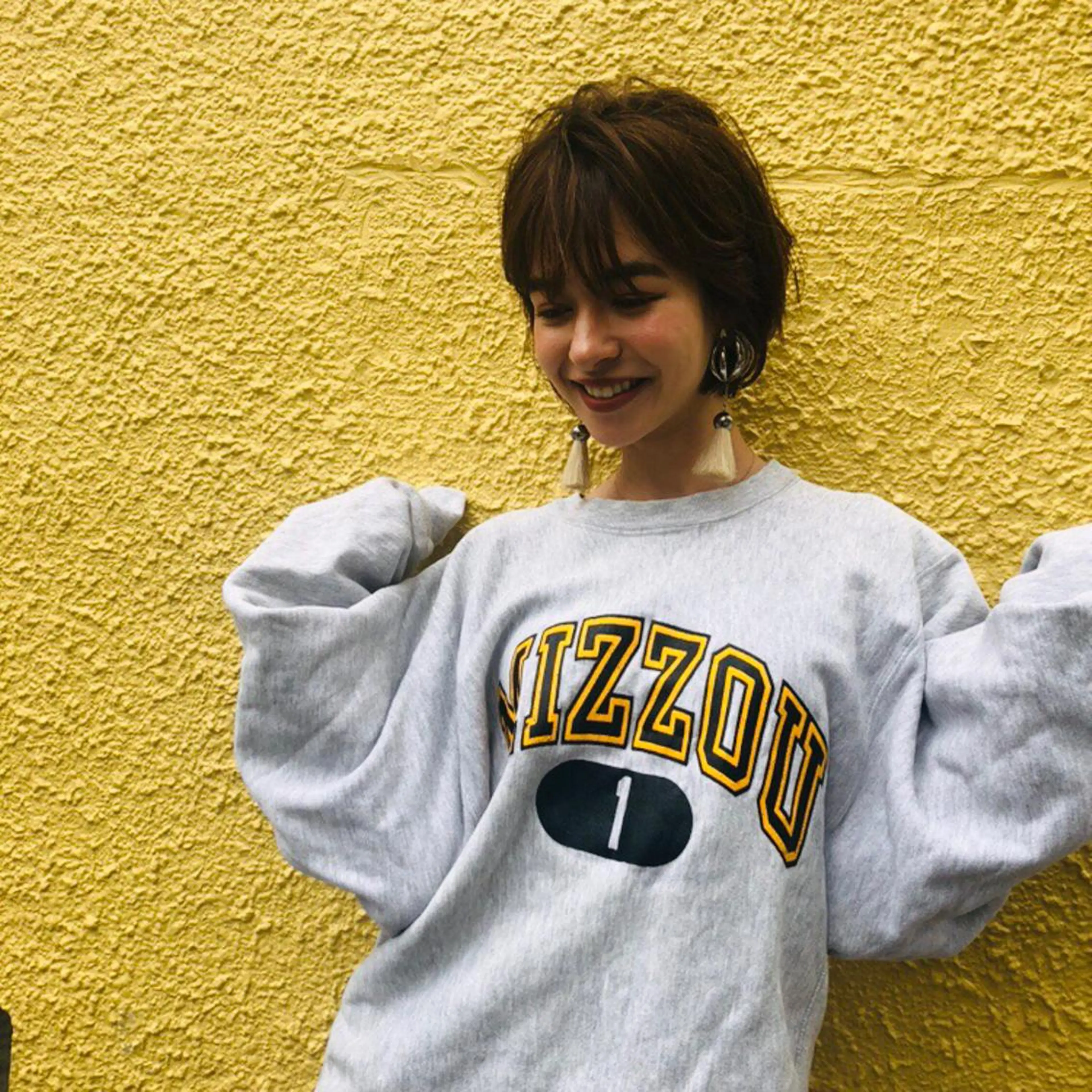 ショート カラー パーマ ヘアアレンジ 脱白髪染め特化GBG 自由が丘所属・【白髪ぼかし 専門GBG】自由が丘のヘアスタイル