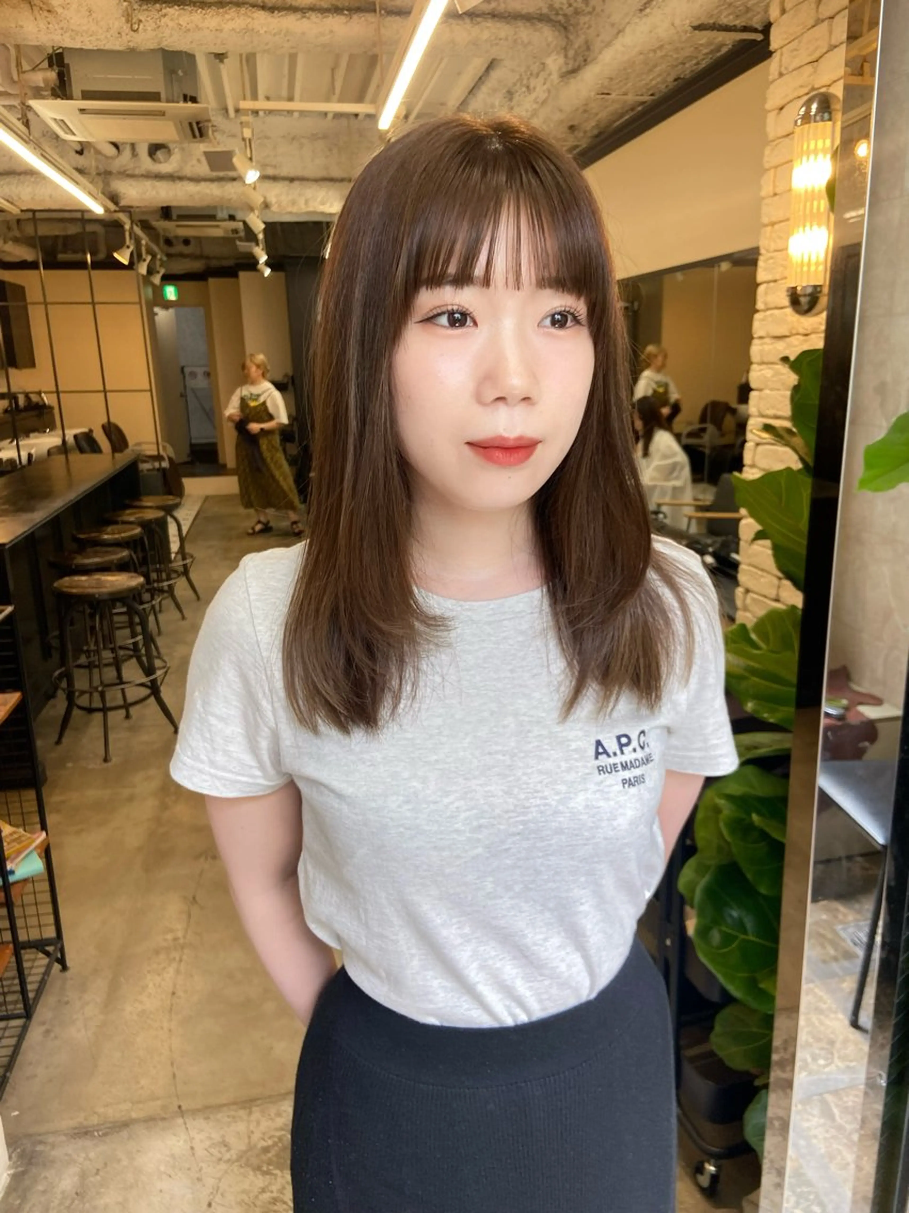 ロング カラー 地毛風艶カラー🌿 喜多夏海のヘアスタイル