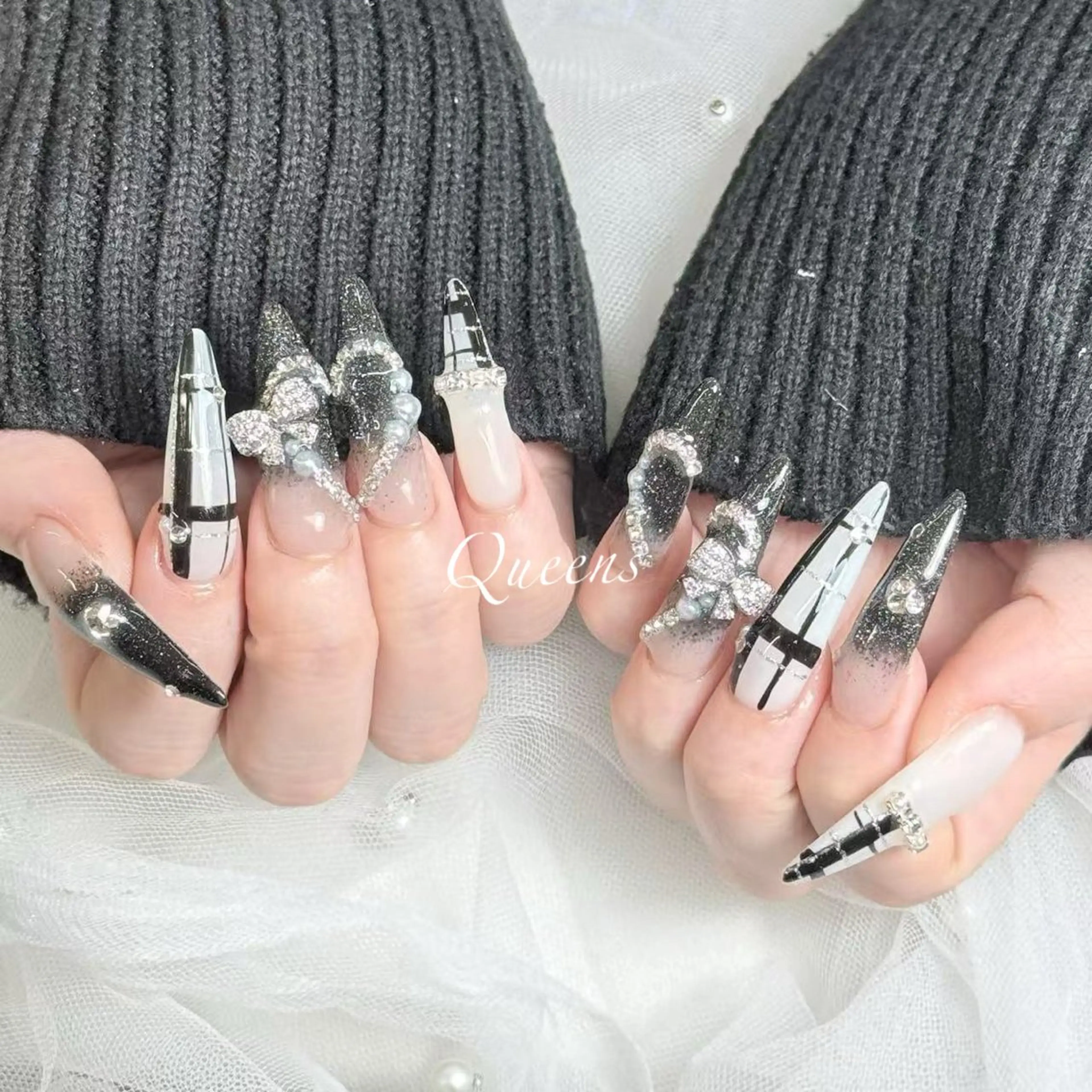 ネイル ハンドネイル Queens マオのネイルデザイン