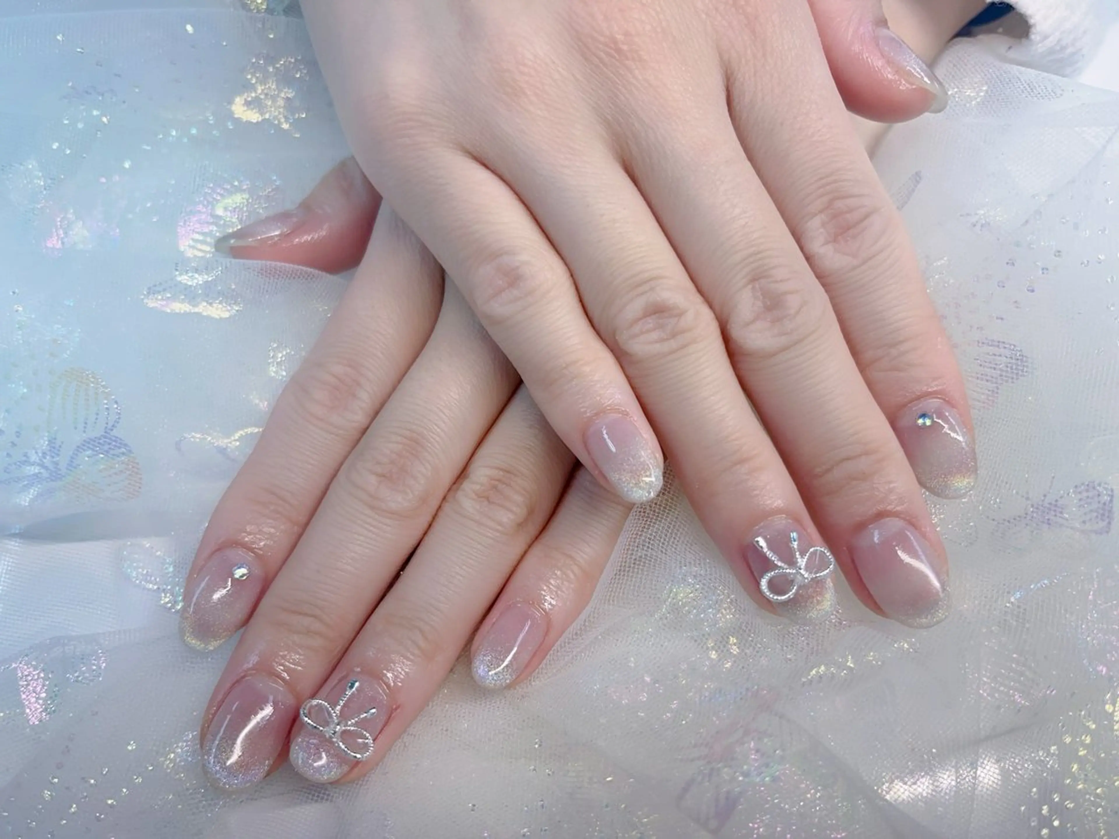 ネイル パーツ全部¥110 サロンミミのネイルデザイン