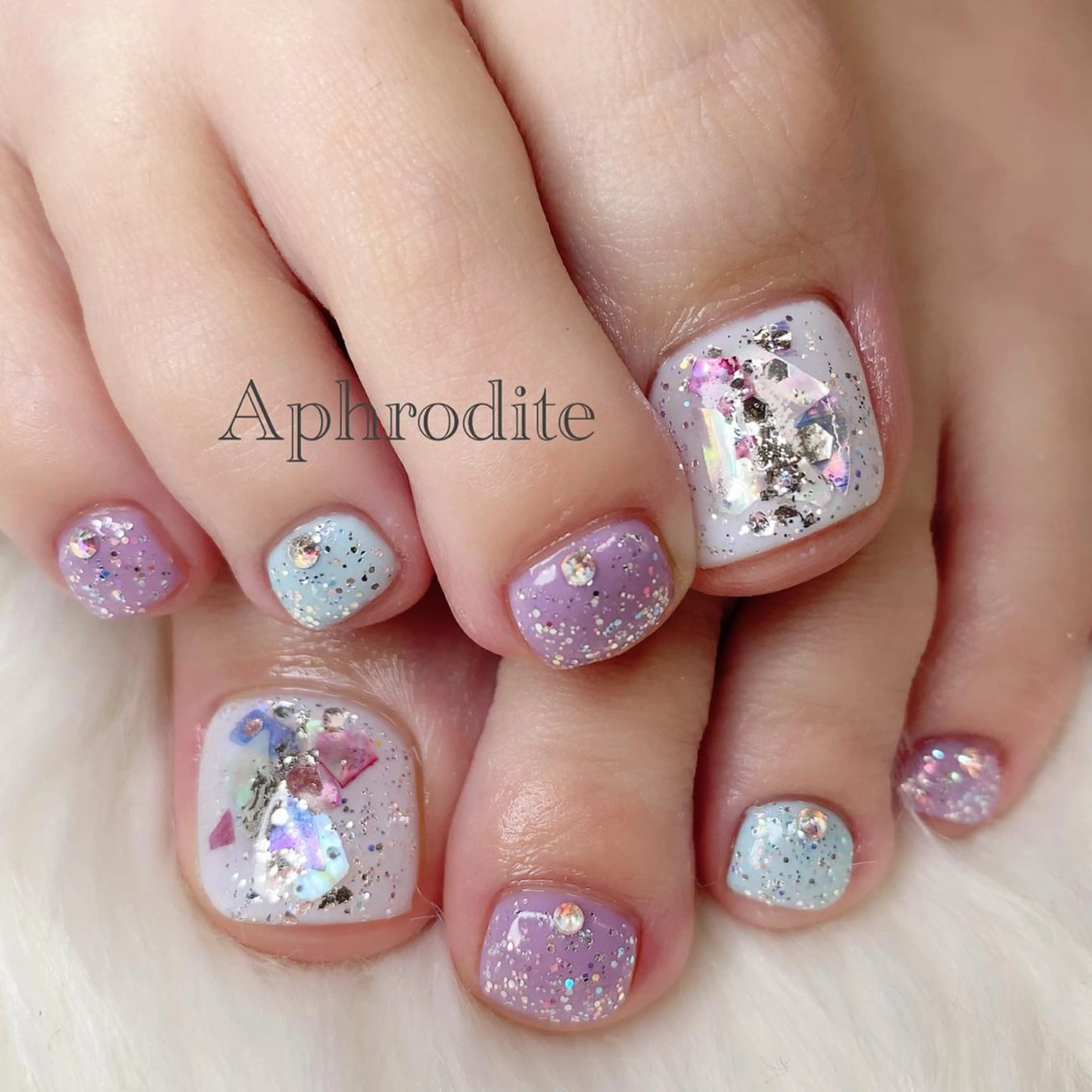 ネイル Aphrodite パラジェル認定サロンのネイルデザイン