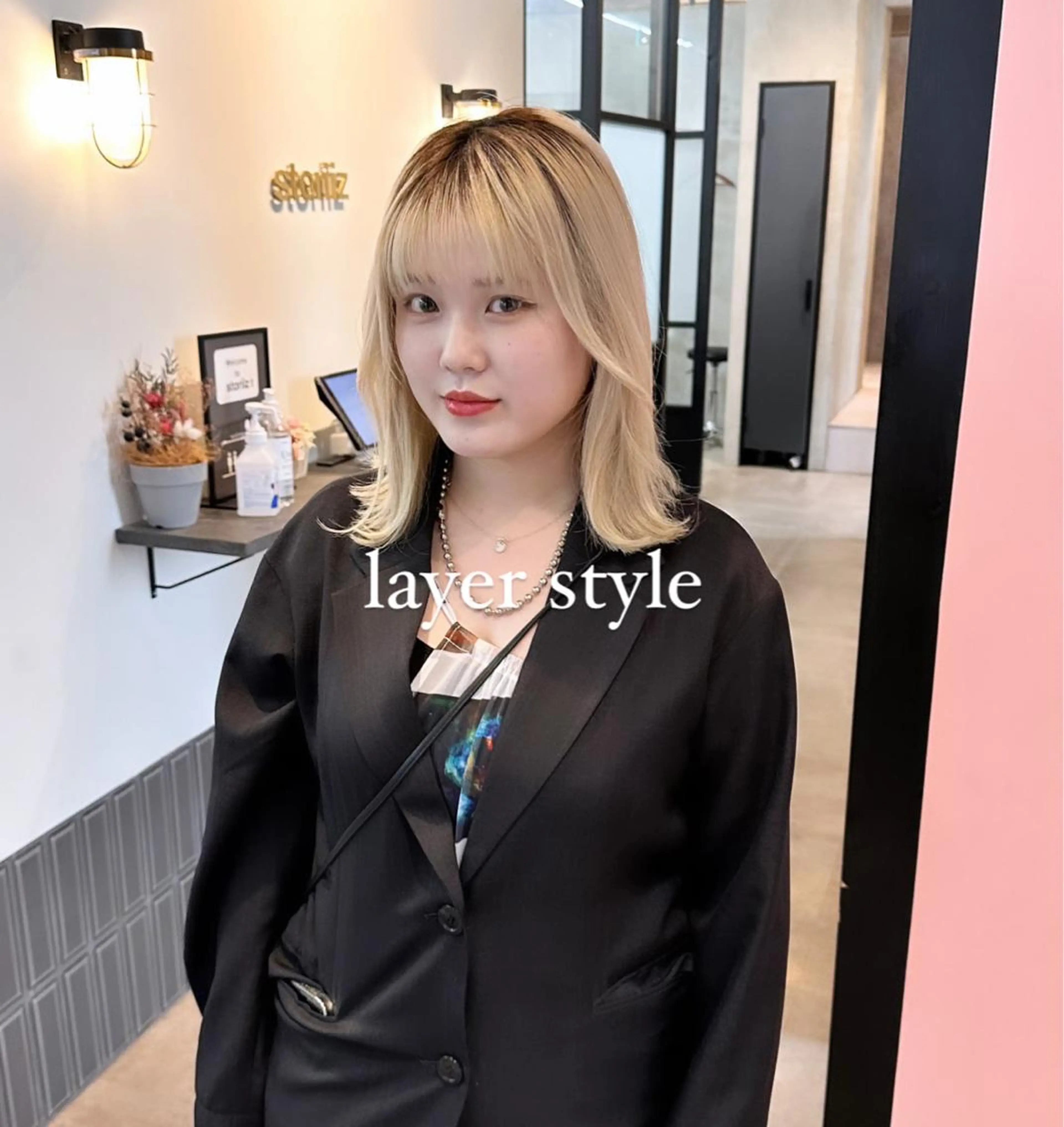 カラー storiiz所属・本田大輝top designerのヘアスタイル