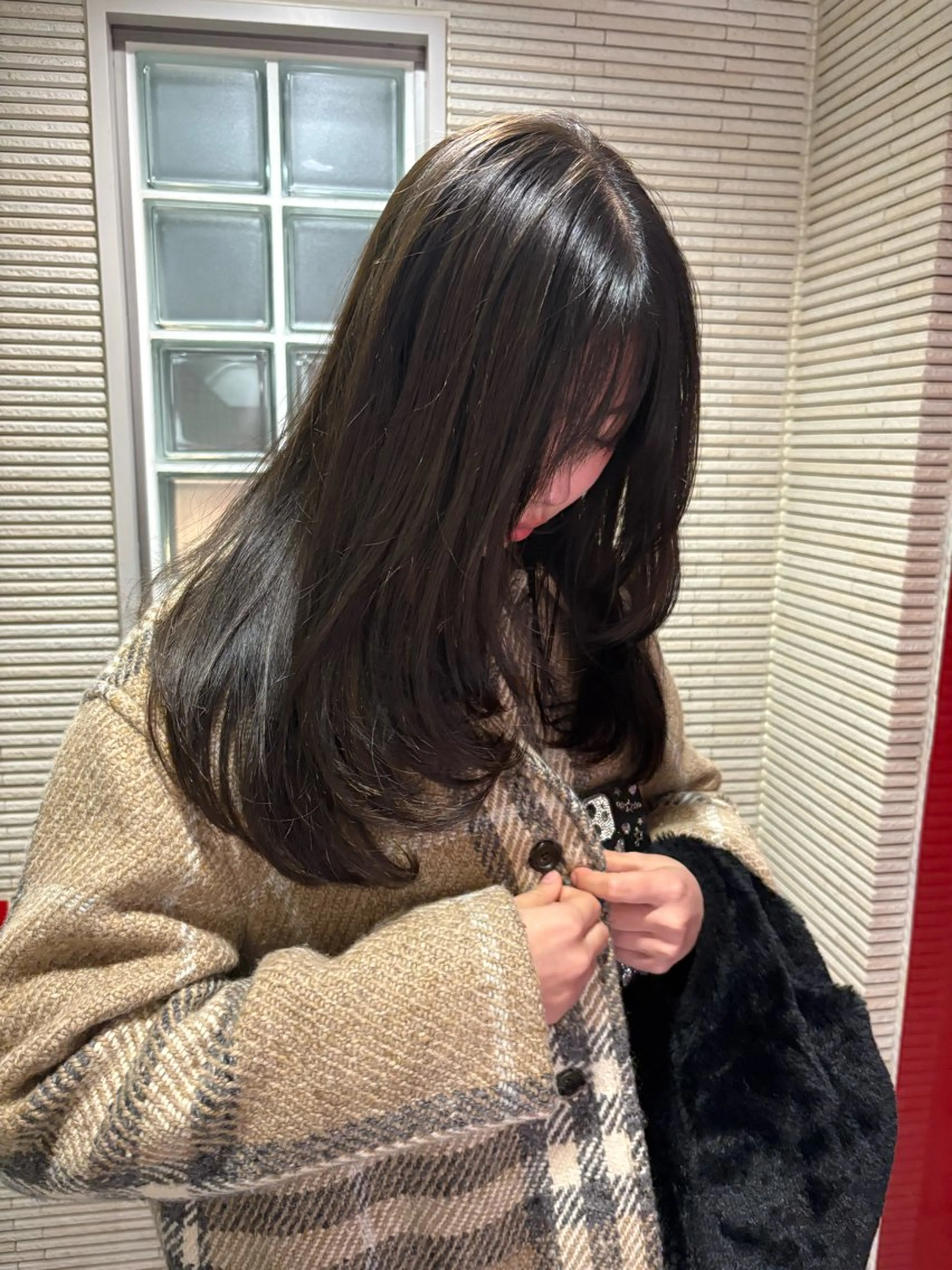ロング カラー 透明感カラー レイヤーカット カット ヘアカラー トリートメント 透明感カラー/海外風 レイヤー/mao🗽のヘアスタイル