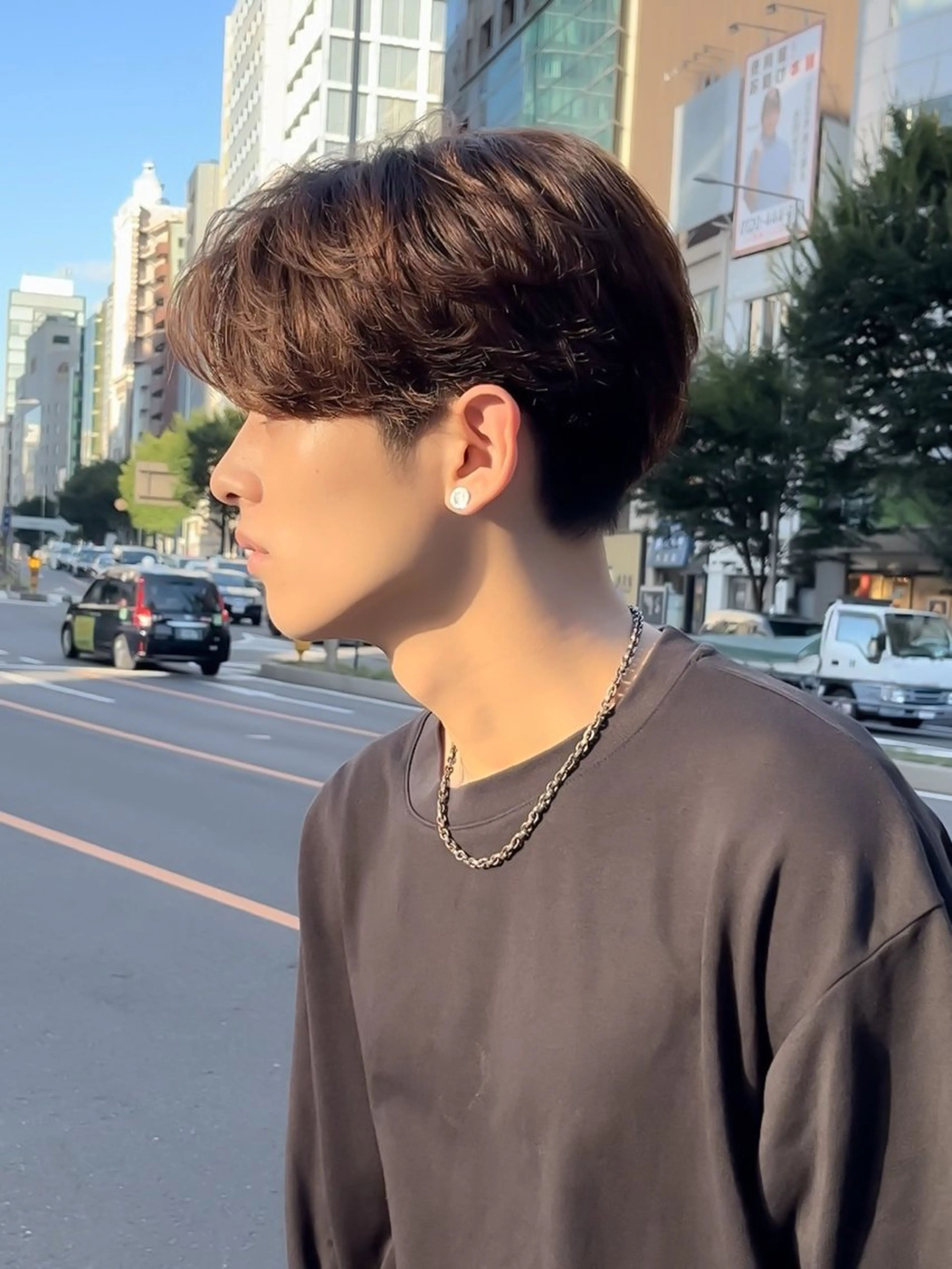 パーマ メンズ カット パーマ SALOWIN表参道HOLON所属・土田 啓太のヘアスタイル