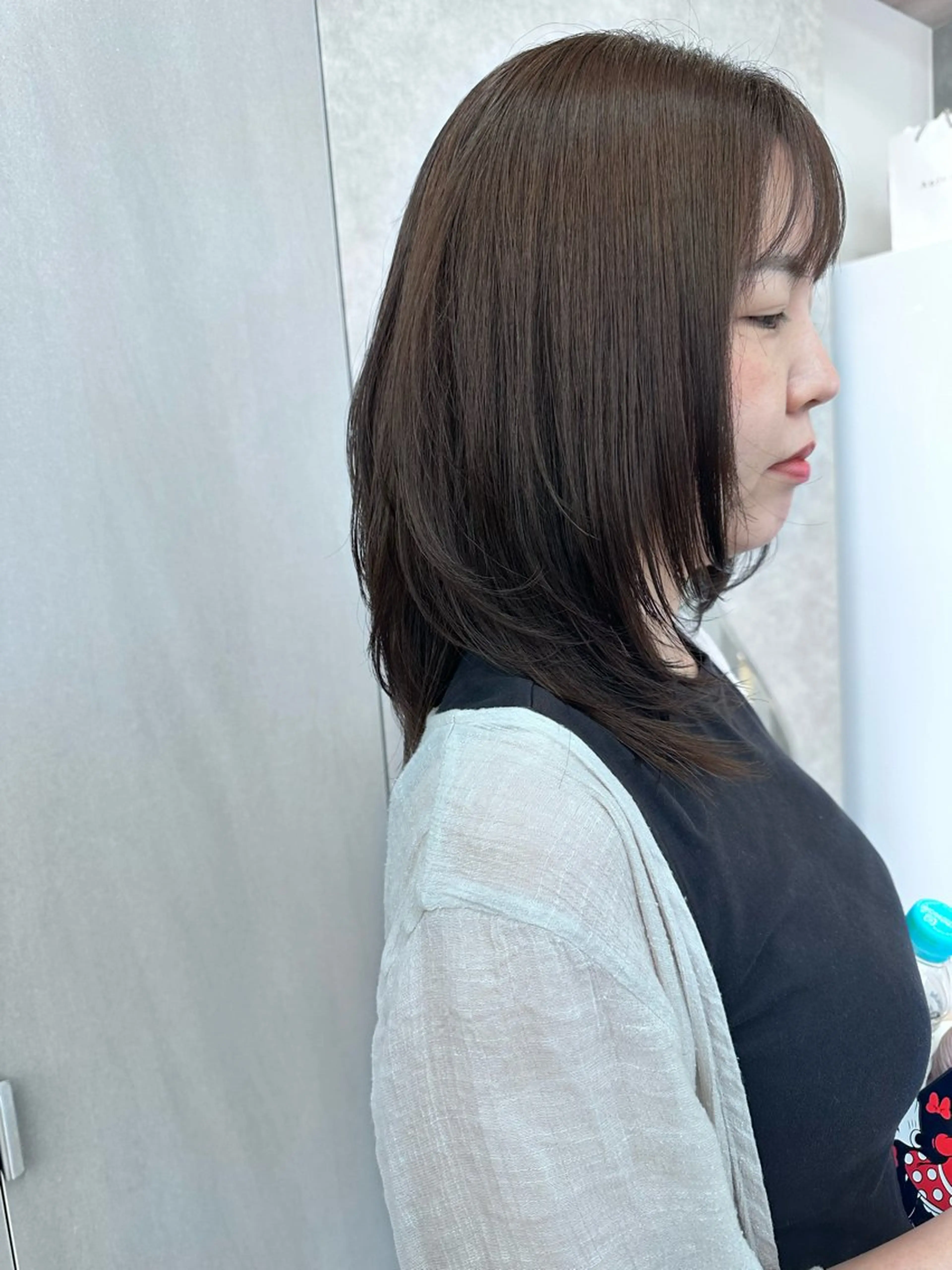 ミディアム レイヤーカット 🫧BASSA 🫧 SAKURAIのヘアスタイル