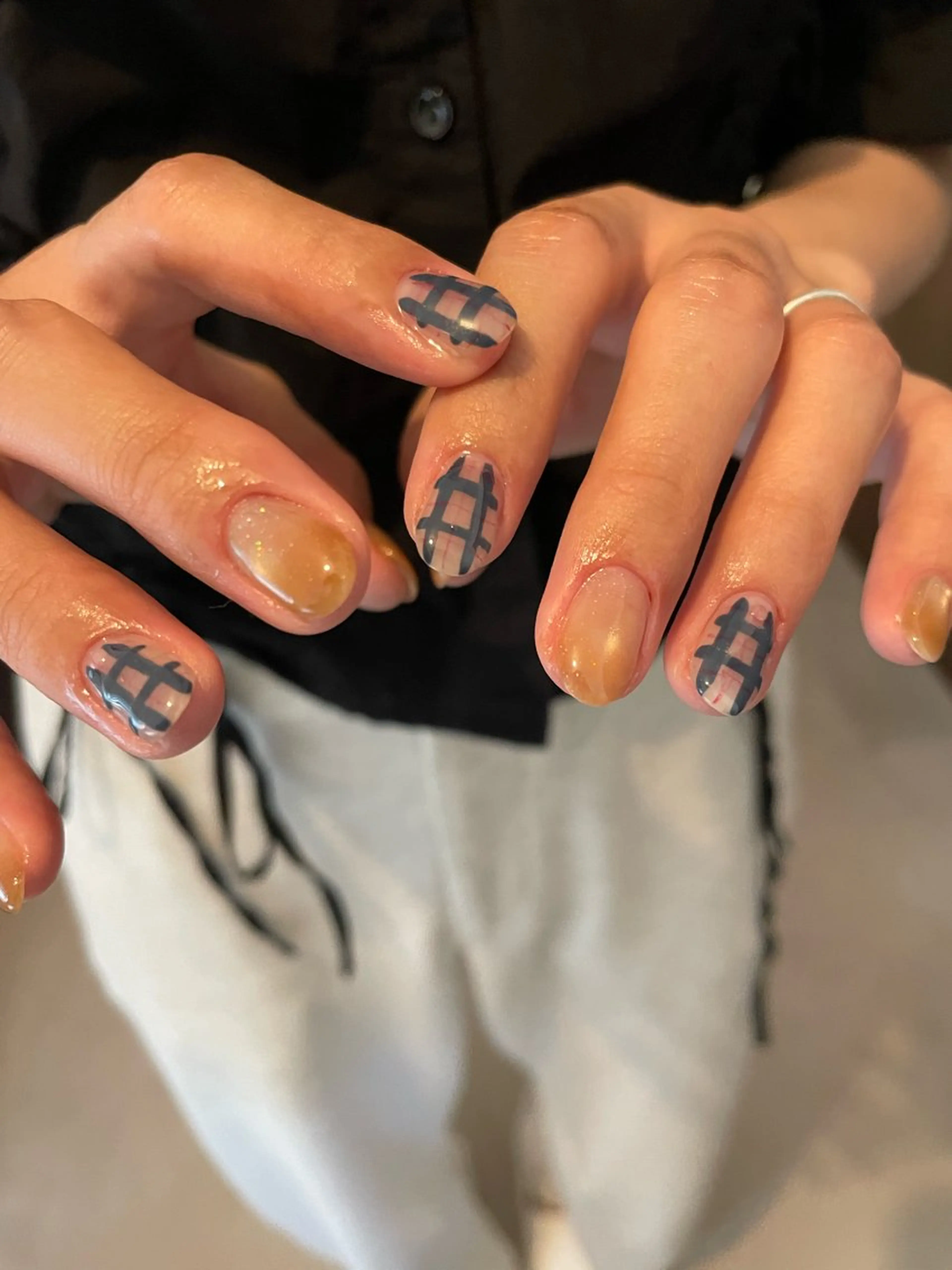 【ケア重視ハンドフルアート 10本】リピーター¥6500通常価格¥8000 （フィルイン）※他店オフ代別途料金¥2000の写真