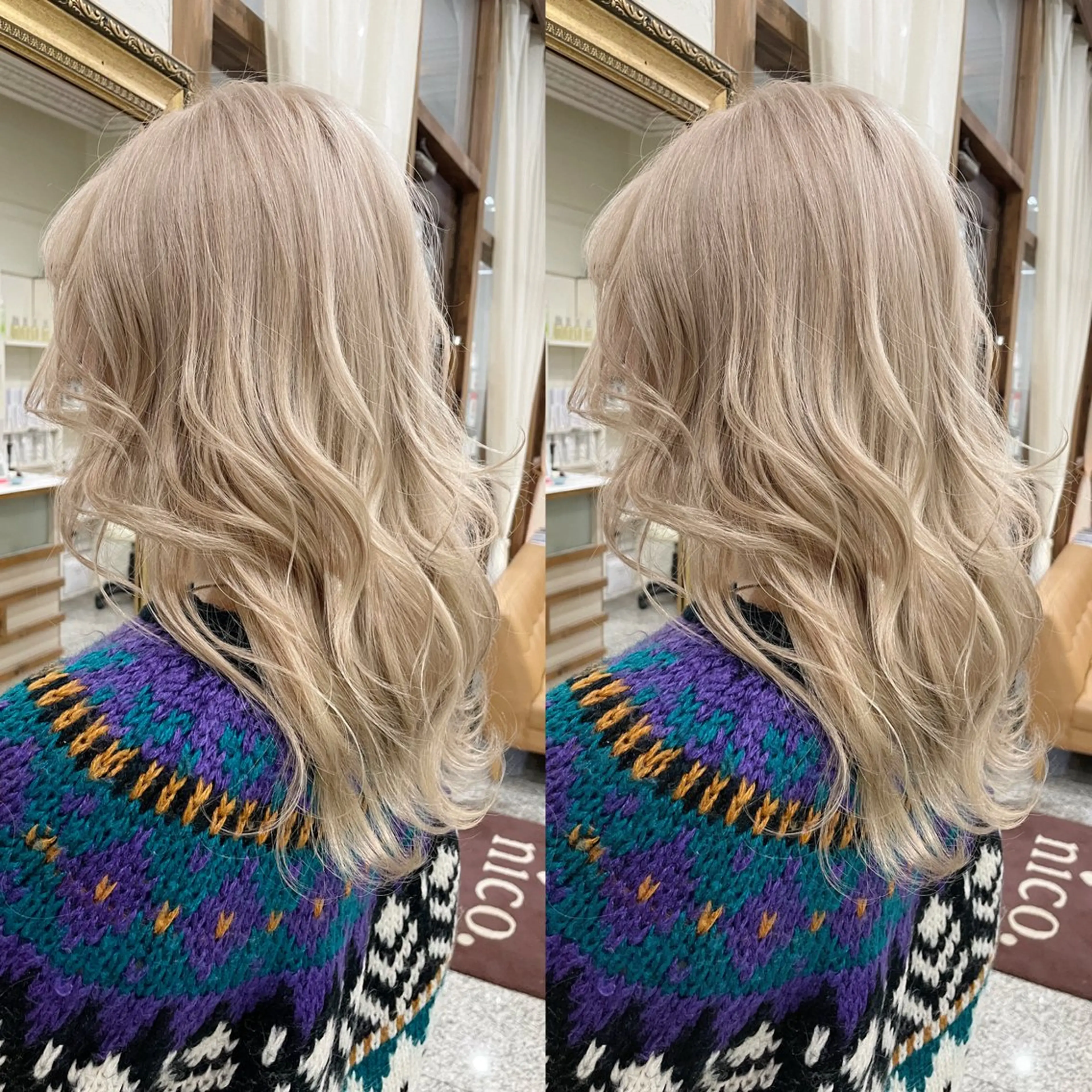 ロング ヘアカラー 🎀韓国レイヤー/透 明感カラー/airiのヘアスタイル