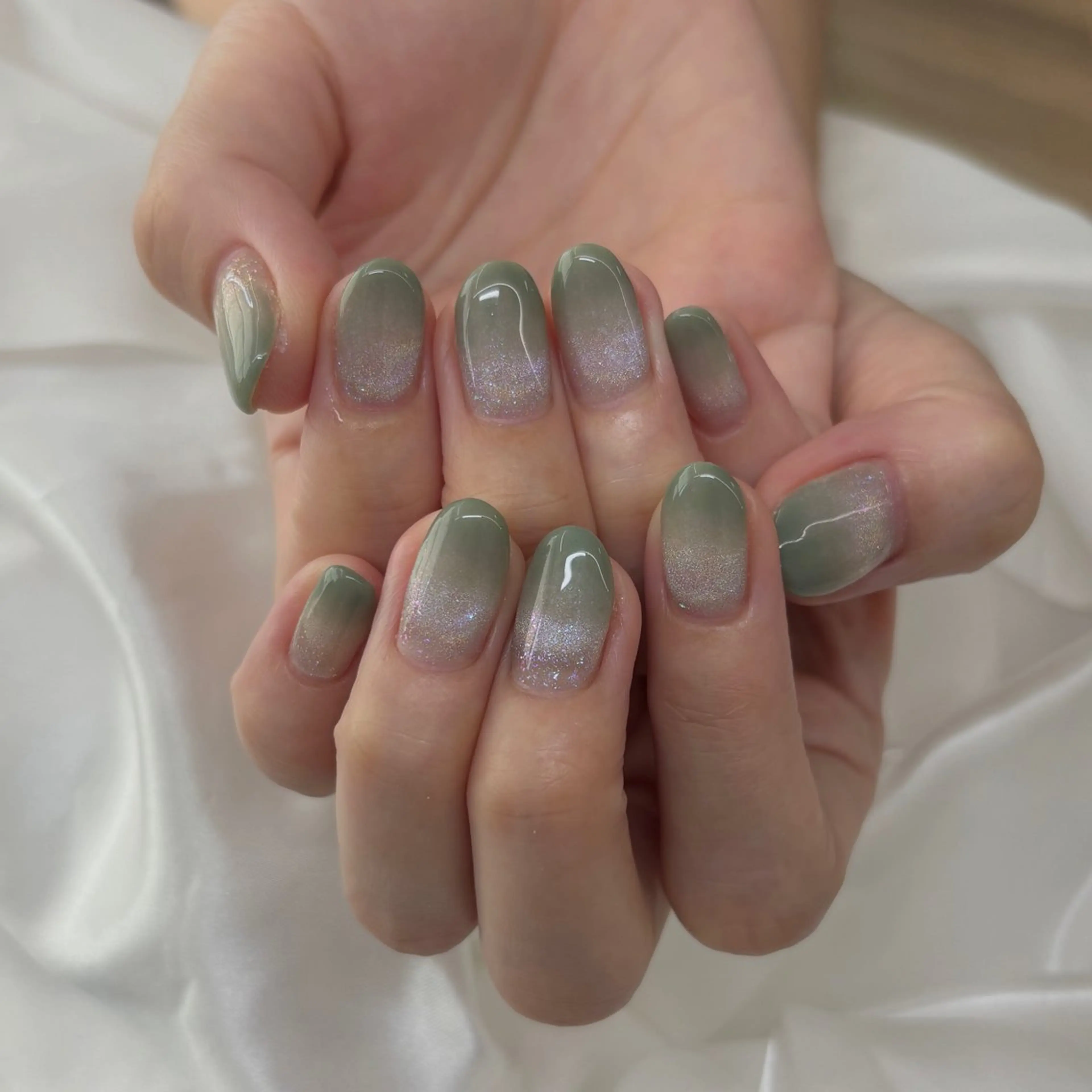 ネイル ハンドネイル YURIN 𓈒ㅤׂ 𝜗𝜚のネイルデザイン