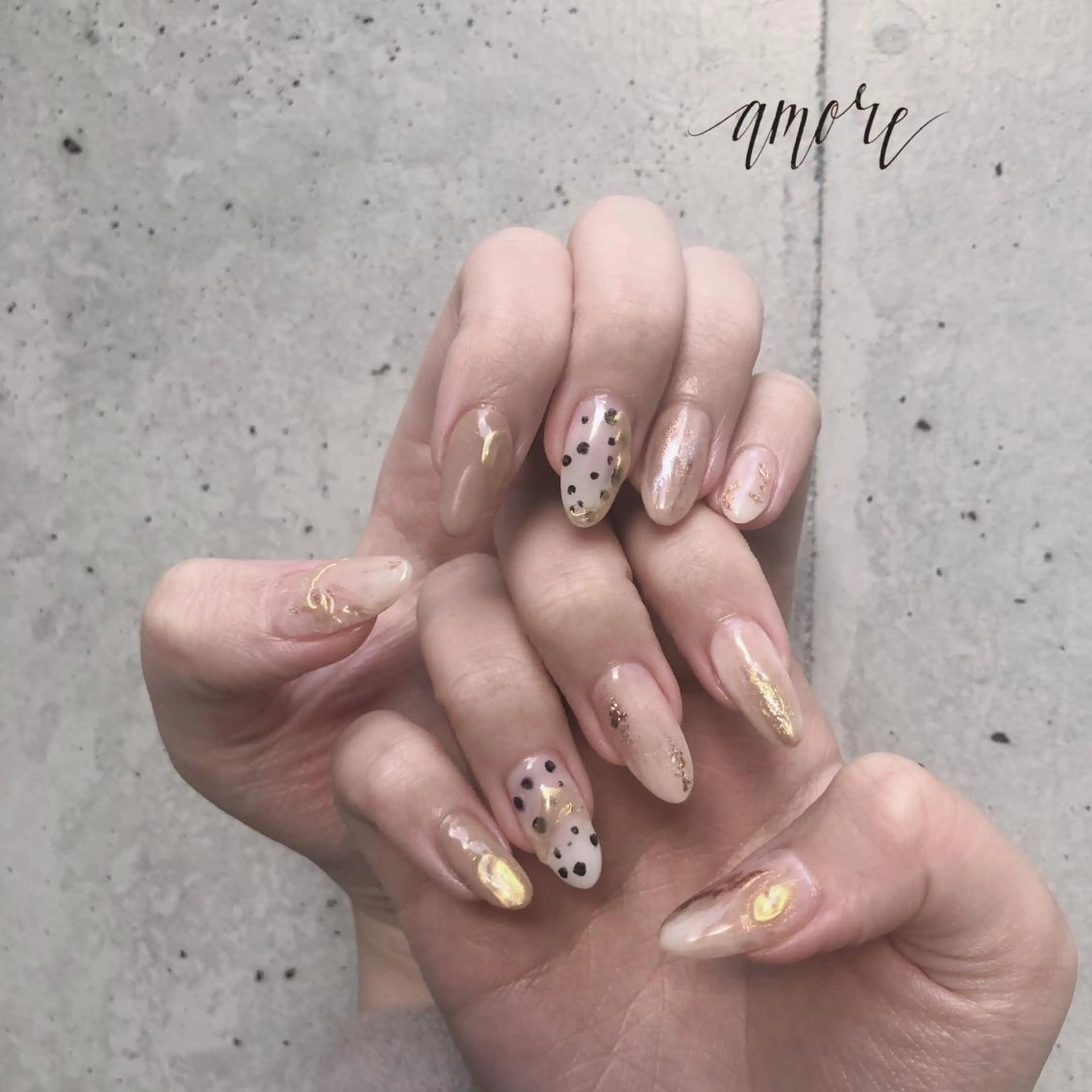 ネイル アートネイル ジェルネイル ミラーネイル ニュアンスネイル You kyehwaのネイルデザイン