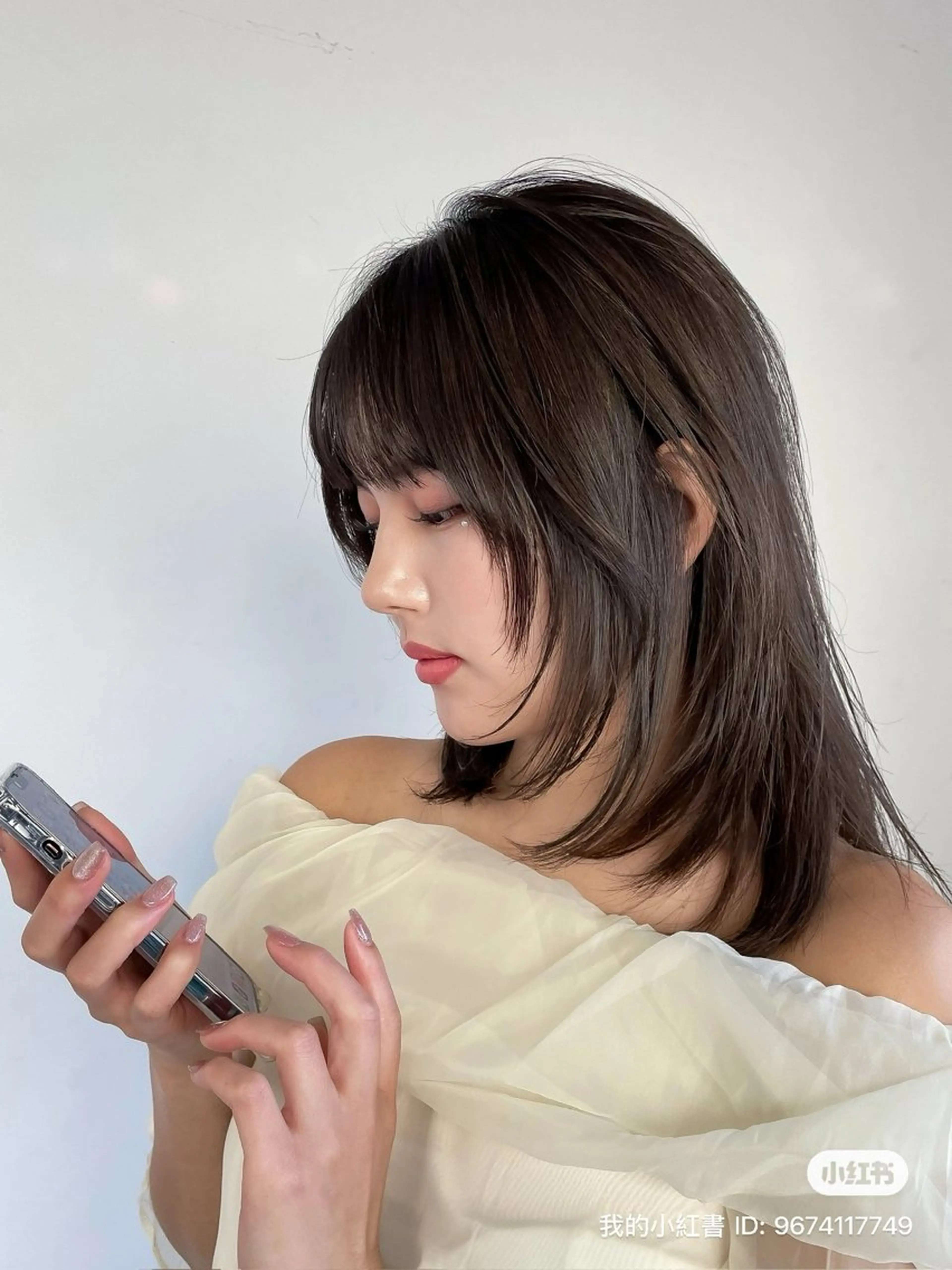 ミディアム ハッシュカット カット トリートメント BANK'S hair所属・💐ケラチン 髪質改善寺坂雄飛💐のヘアスタイル