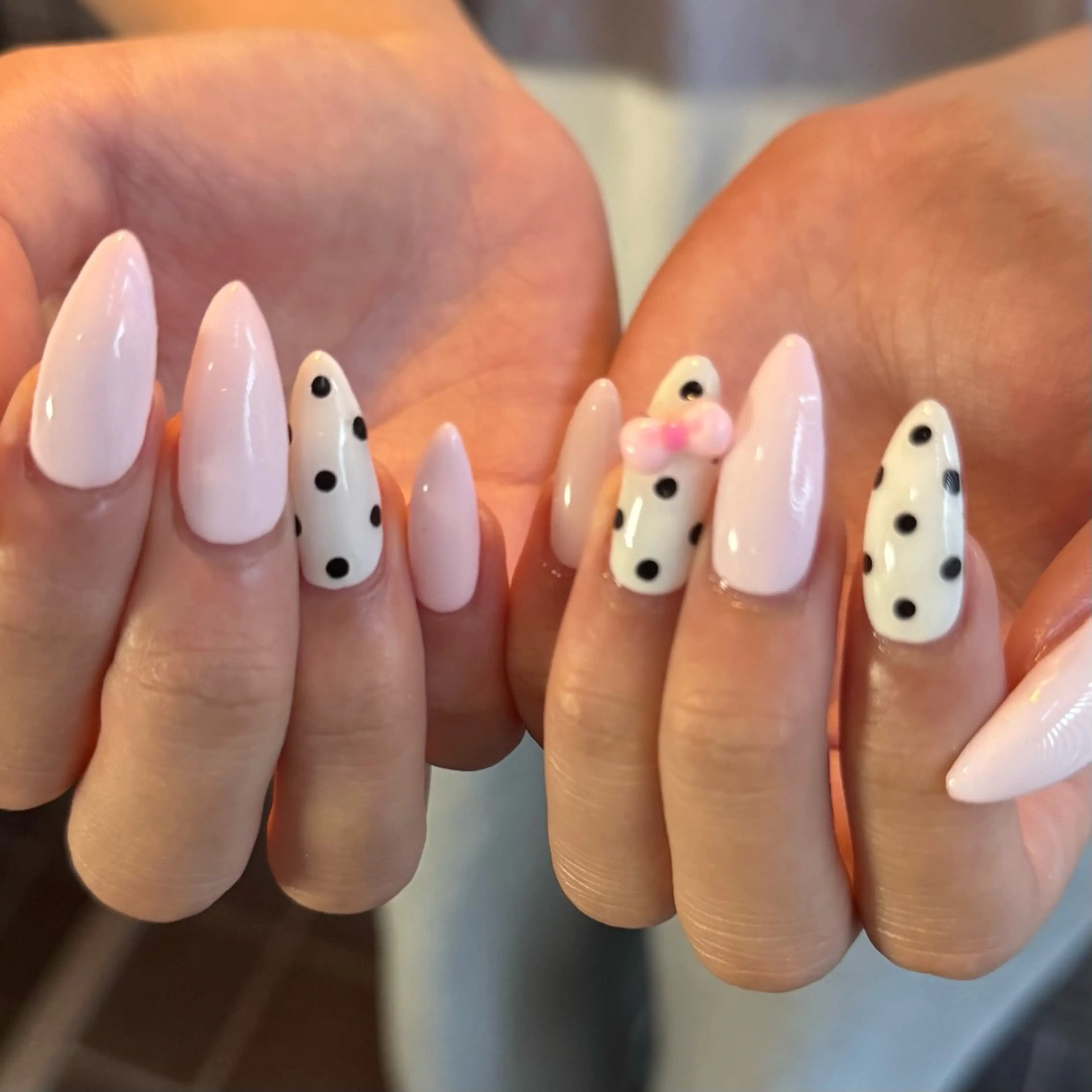 ミディアム ハンドネイル 小川 柚香のネイルデザイン