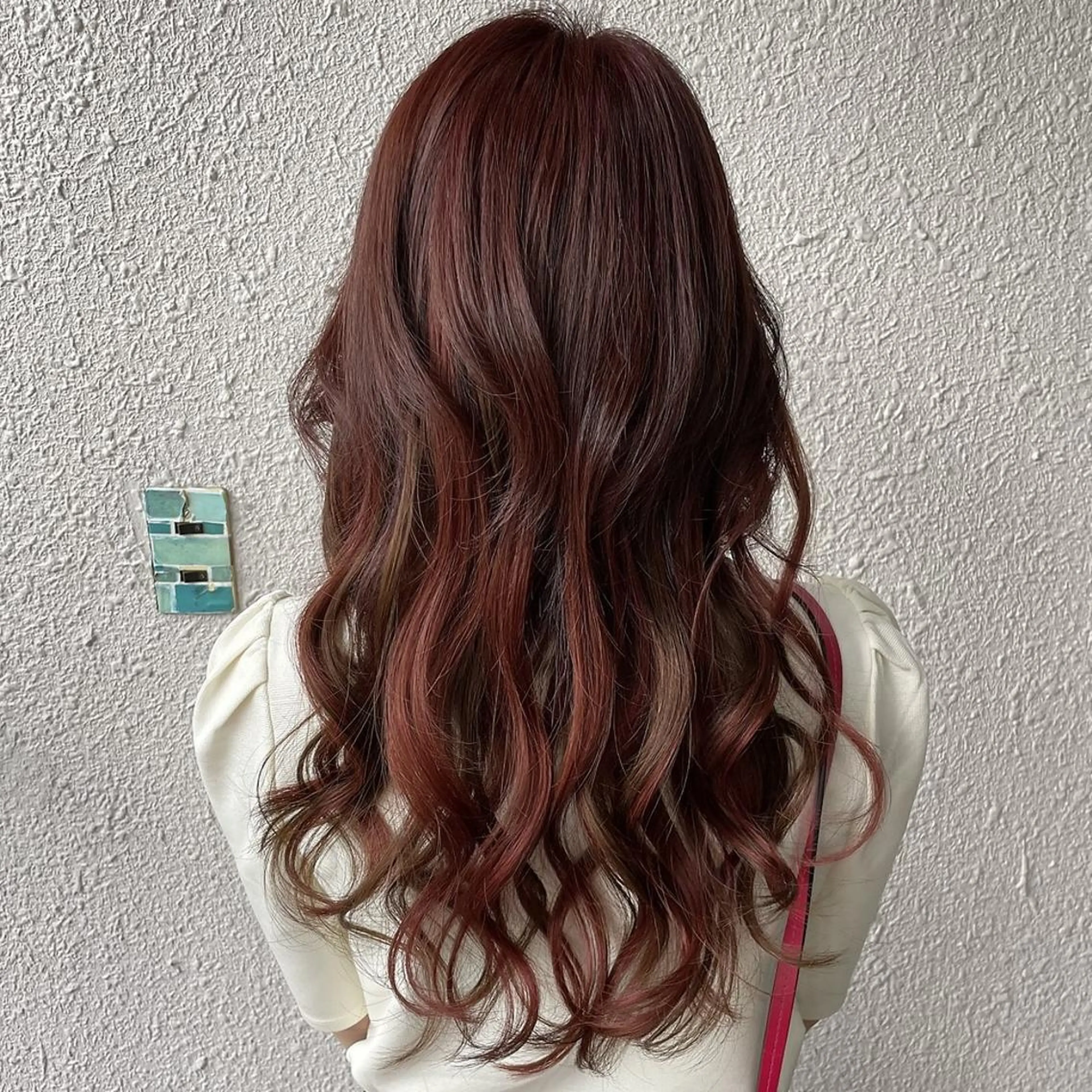 セミロング エクステ 韓国風ヘア エクステ D-aimer- ディーエメのヘアスタイル