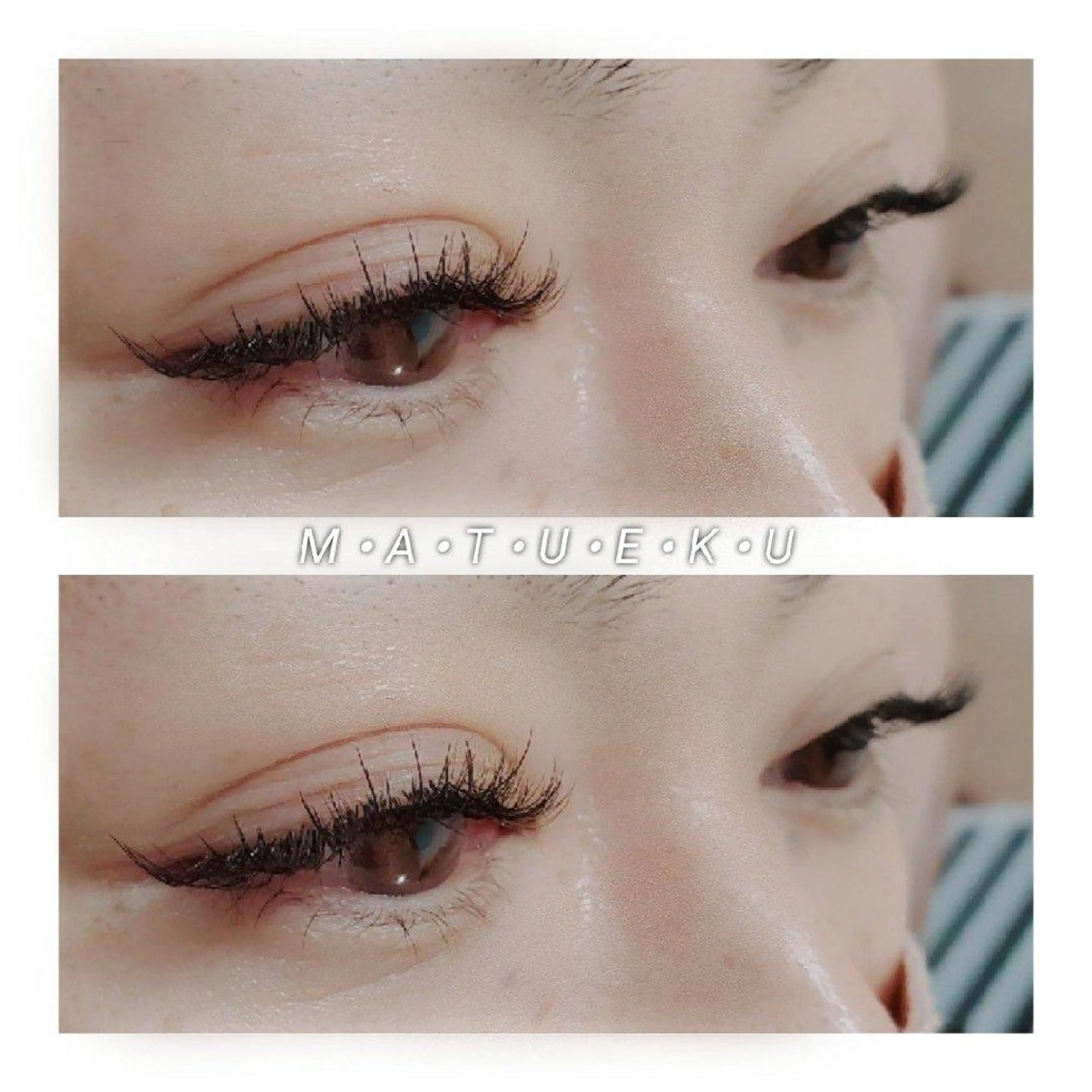 :LEDフラットマツエク (120本)※他店グルーエクステオフ無料、美容液コーティング付の写真