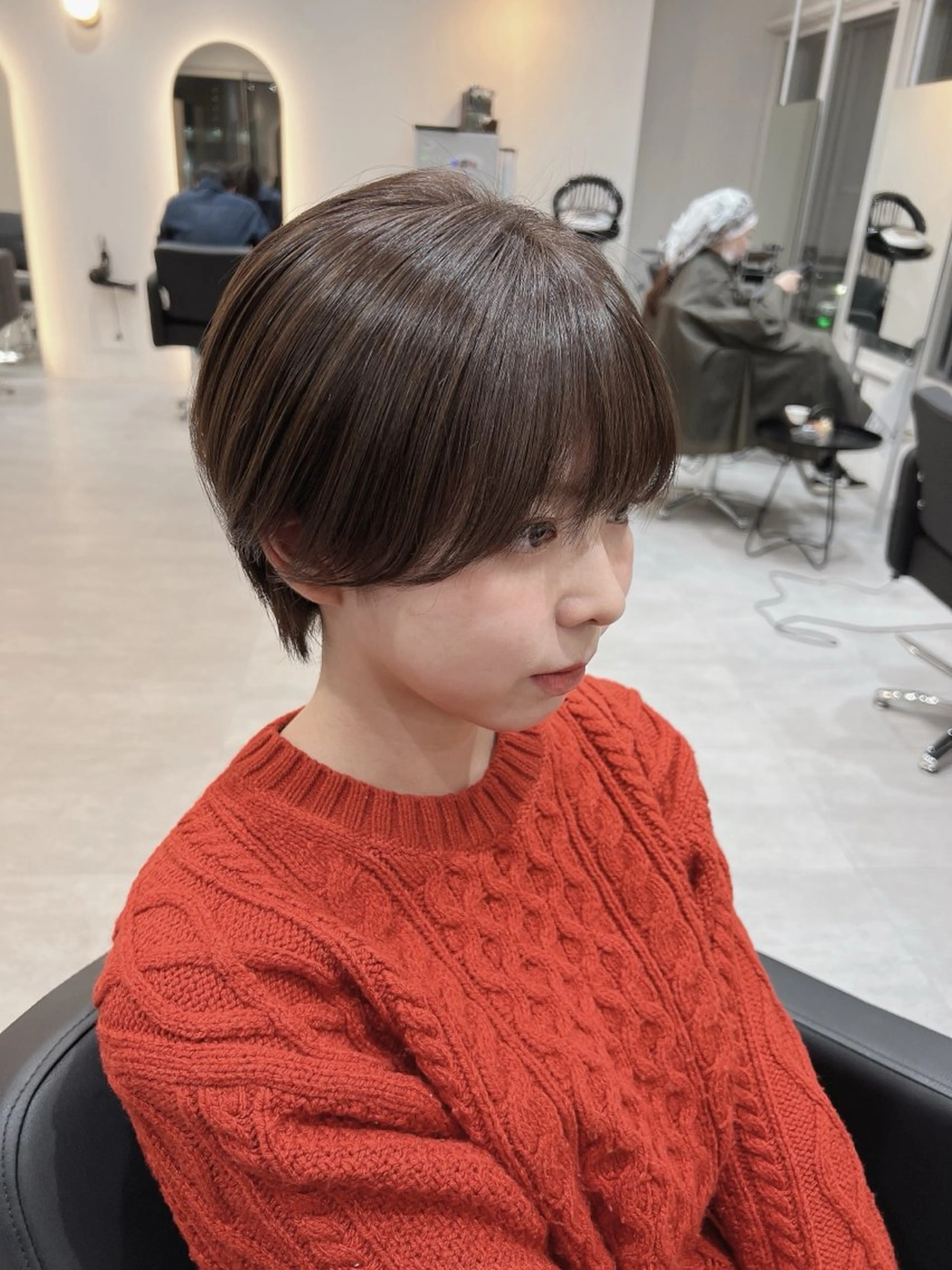 ショート Agu hair unu所属・轡田 くつわだのヘアスタイル
