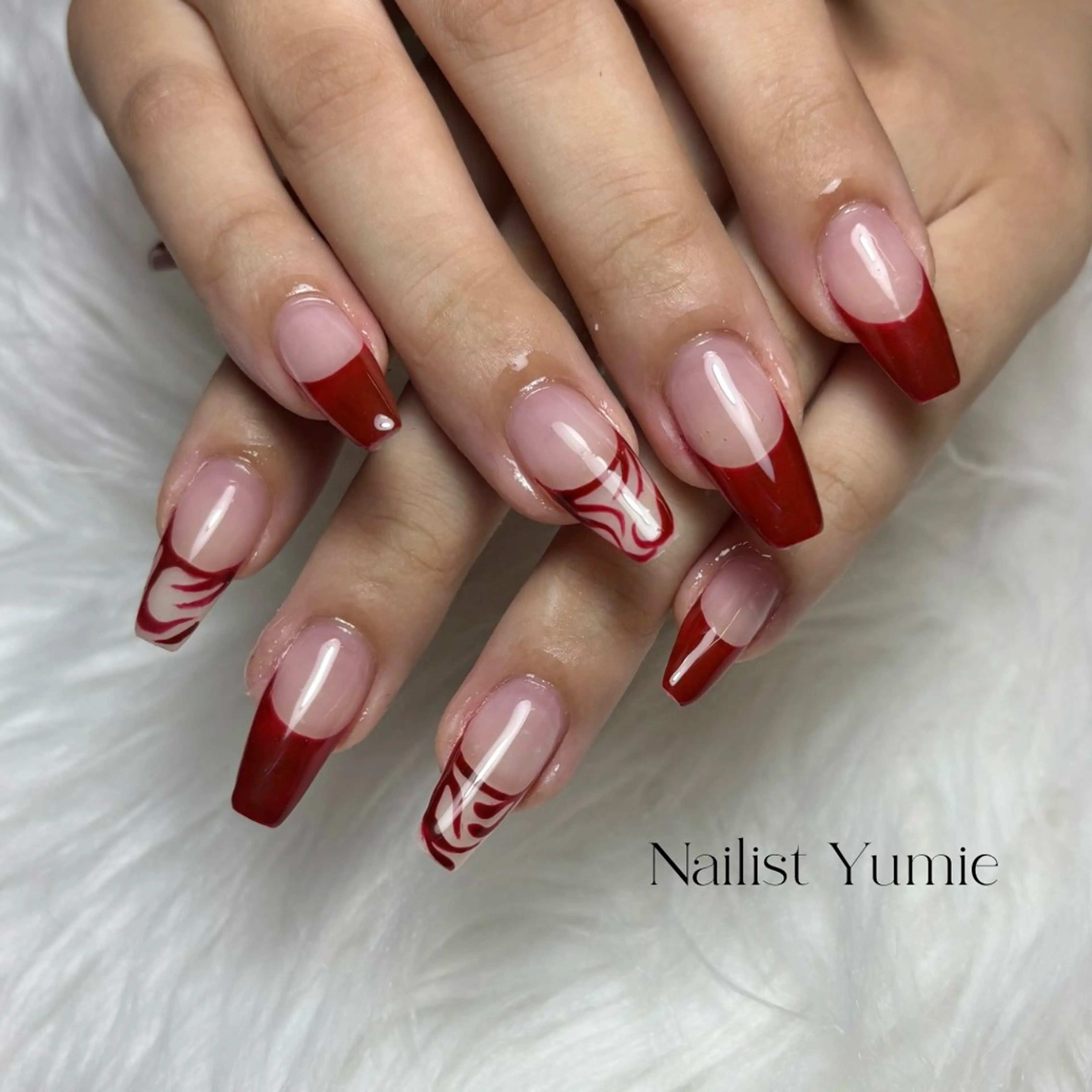 ネイル 持ち込み ハンドネイル NAILSALON en+所属・NAILSALON en+沖縄市美原のネイルデザイン