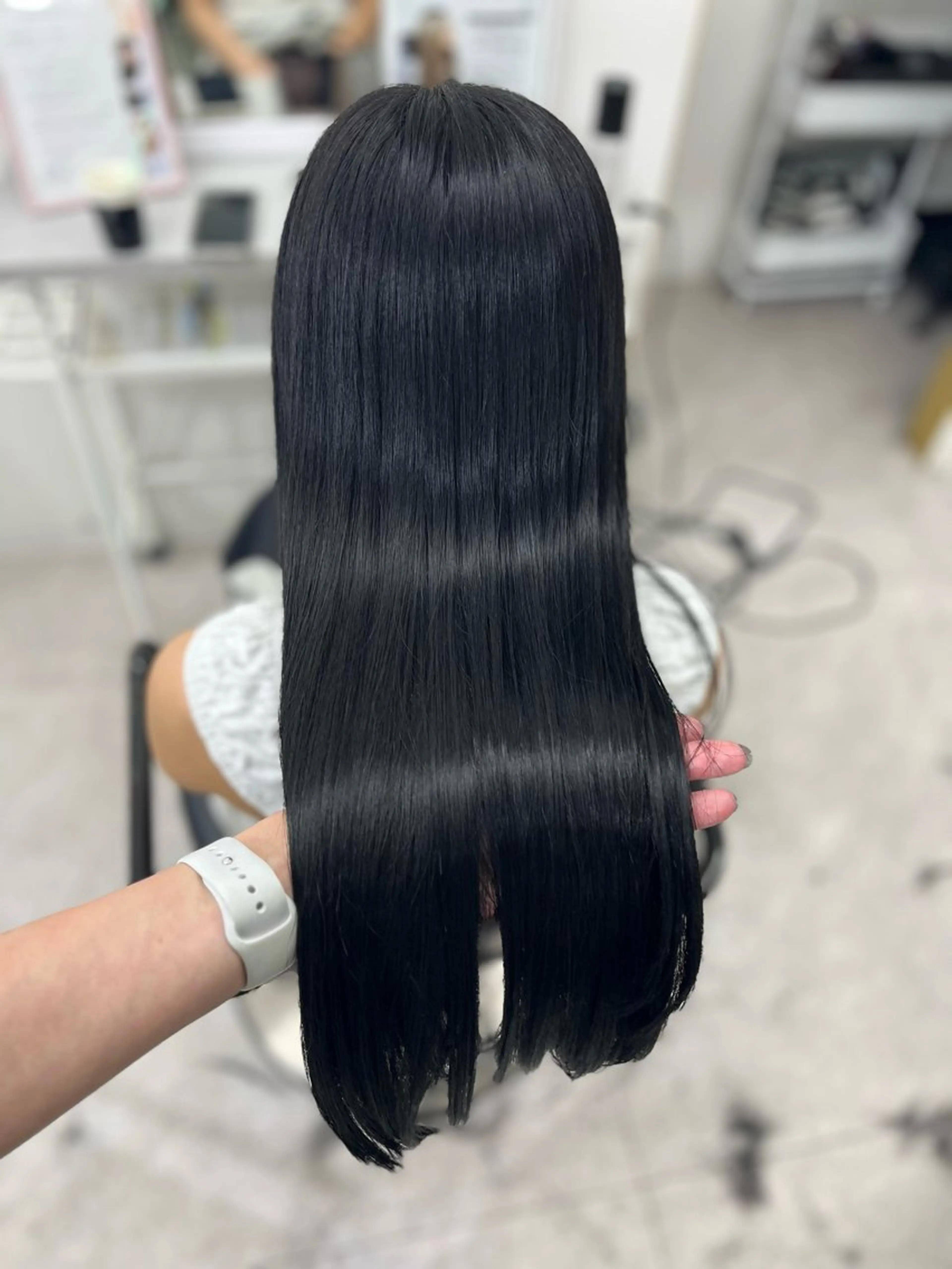 ロング カラー カット ヘアカラー トリートメント 🫧ぷる艶カラー🫧 Yuubi🦩のヘアスタイル