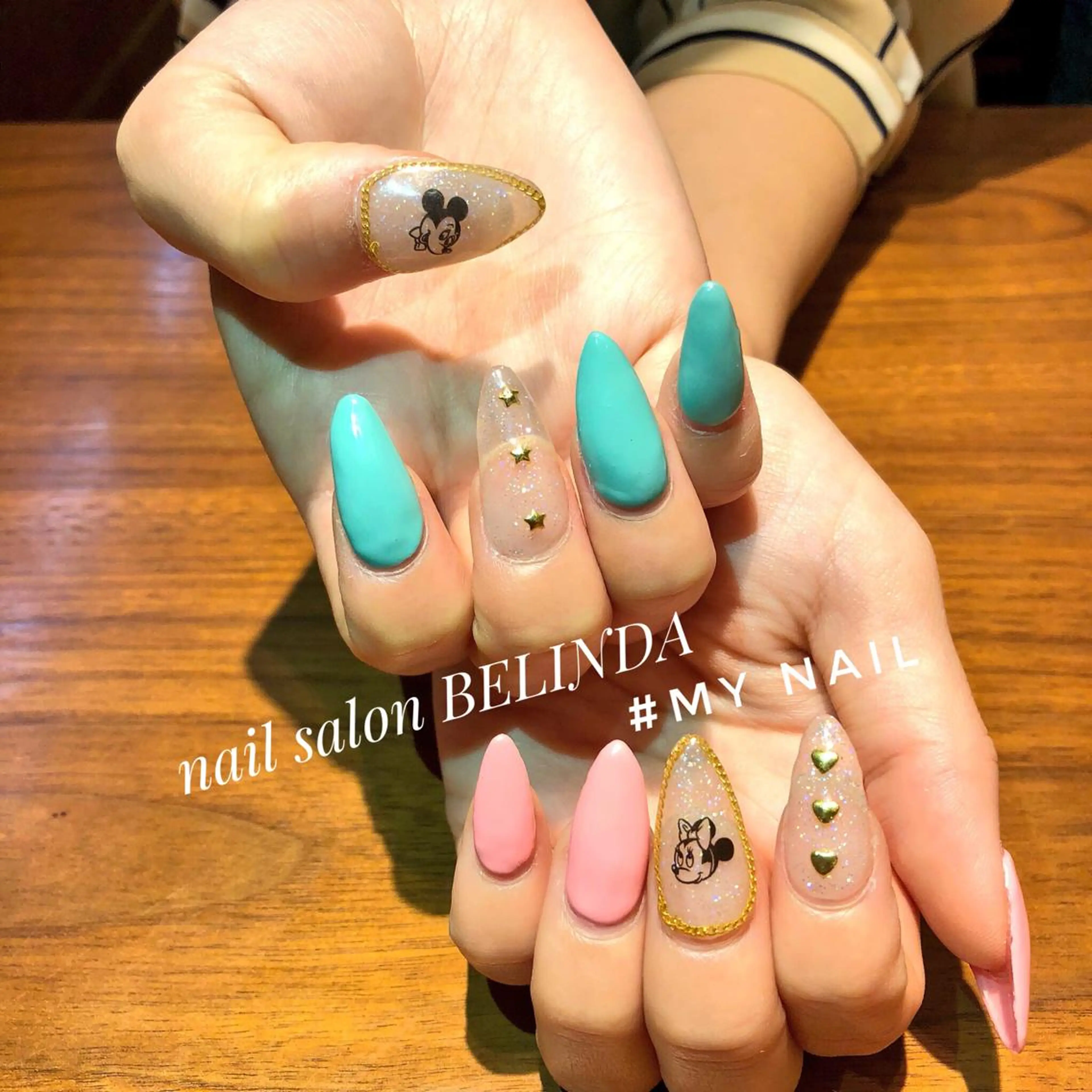 ロング ハンドネイル 毛利 ゆりあのエステ・リラクイメージ