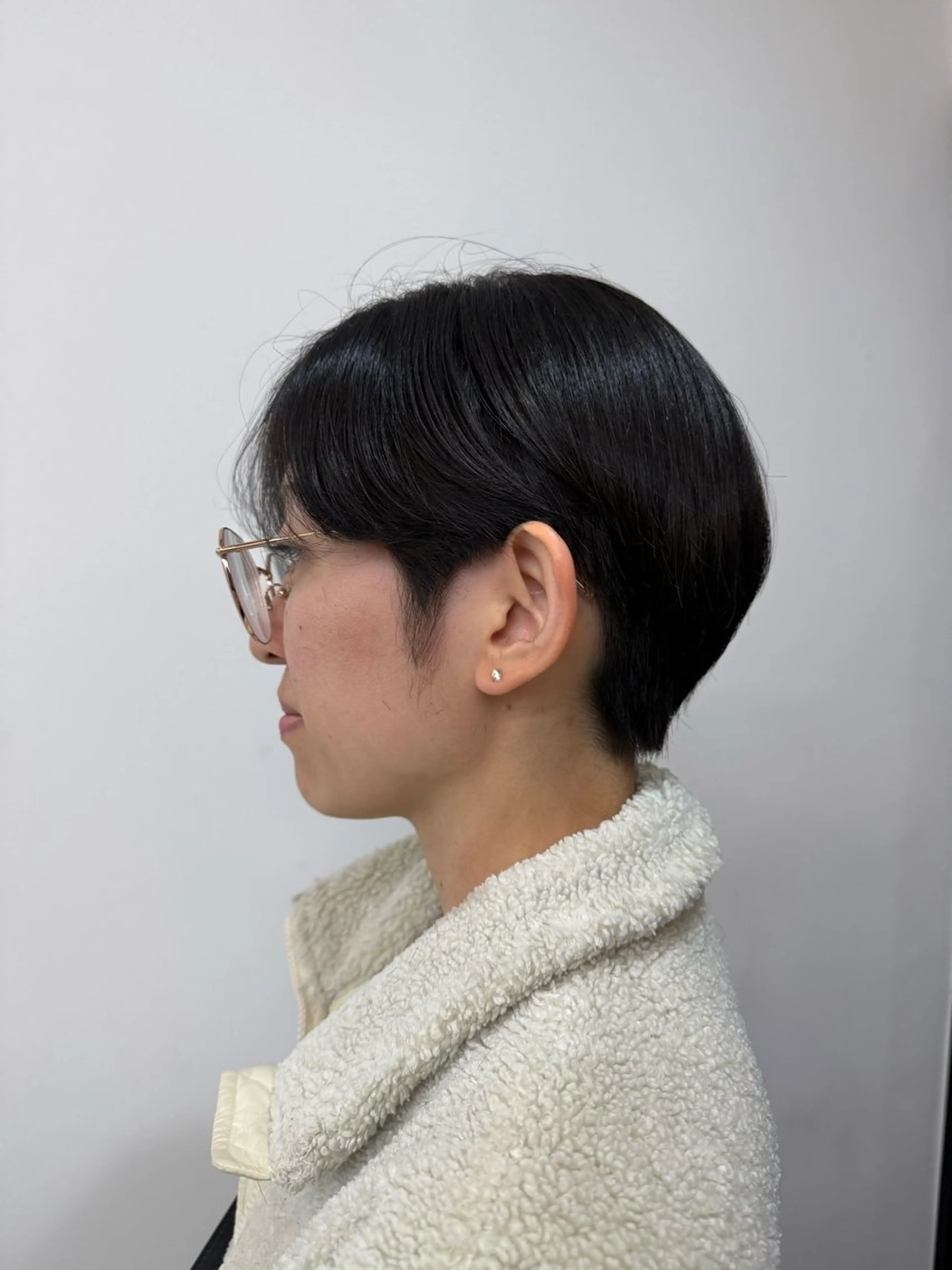 ショート ハンサムショート ショートヘア カット まなみ/ PORT SALONのヘアスタイル