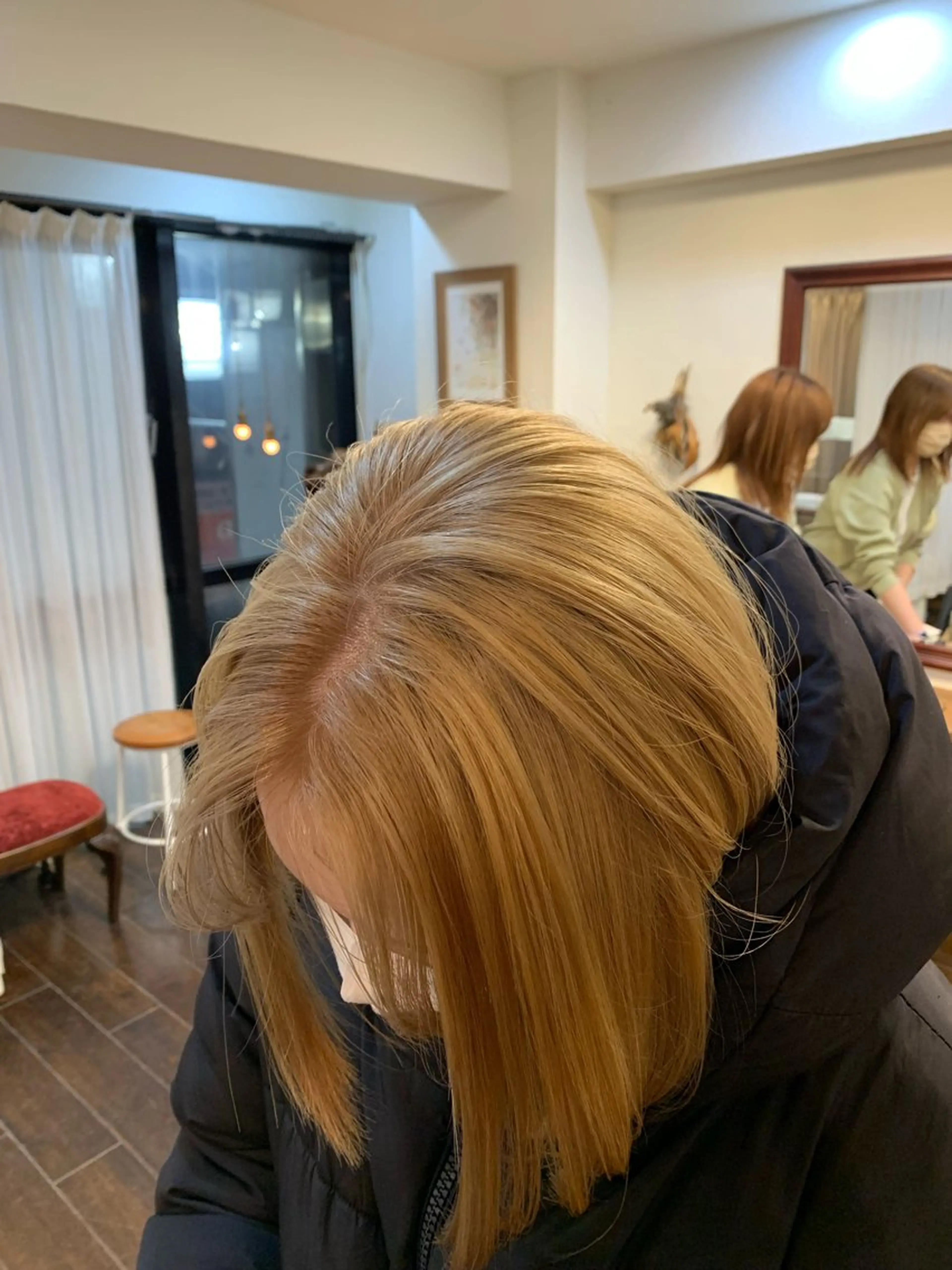 ミディアム カラー Masaki ブリーチカラーのヘアスタイル