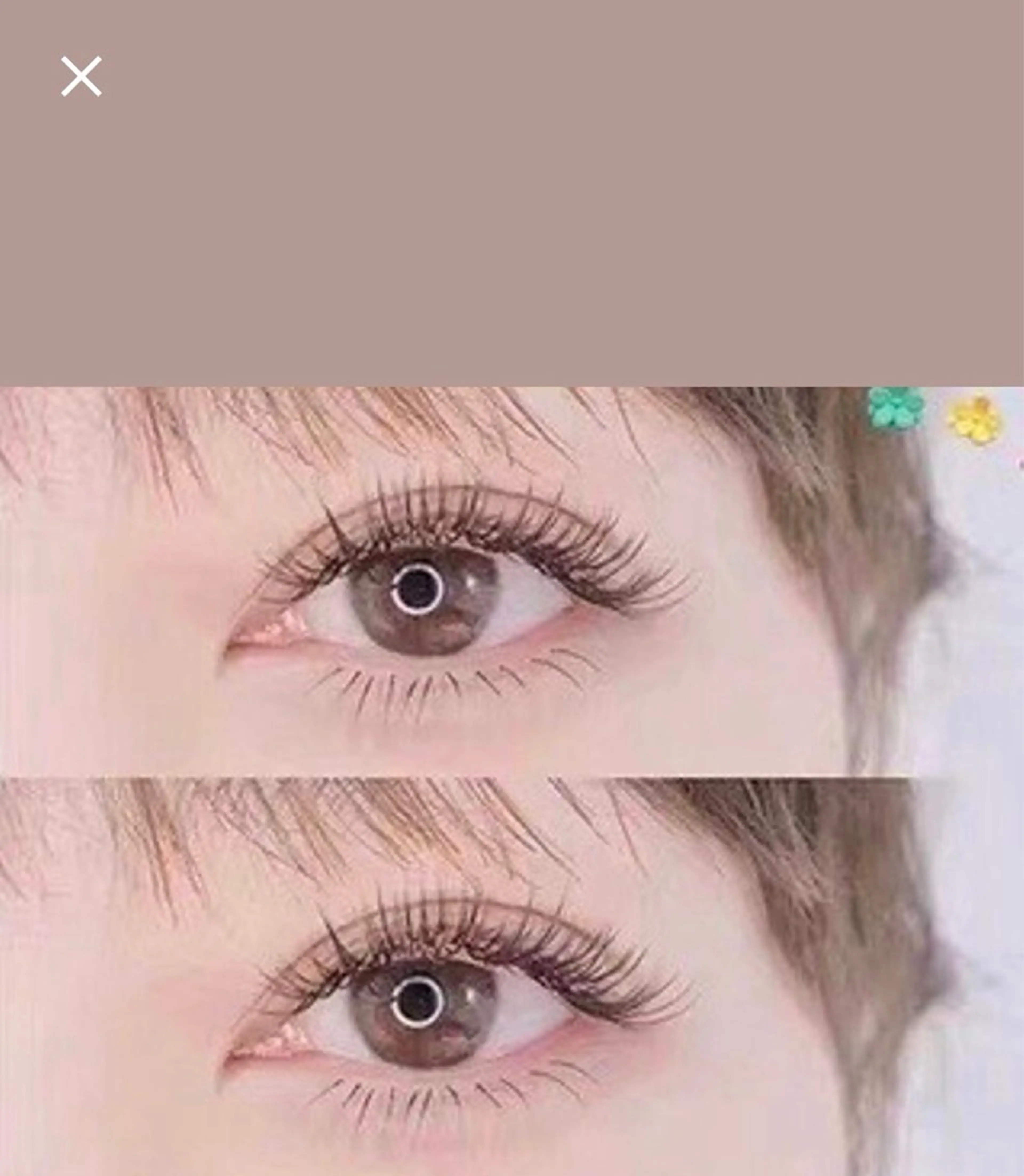 マツエク・マツパ リン アキのマツエク・マツパデザイン