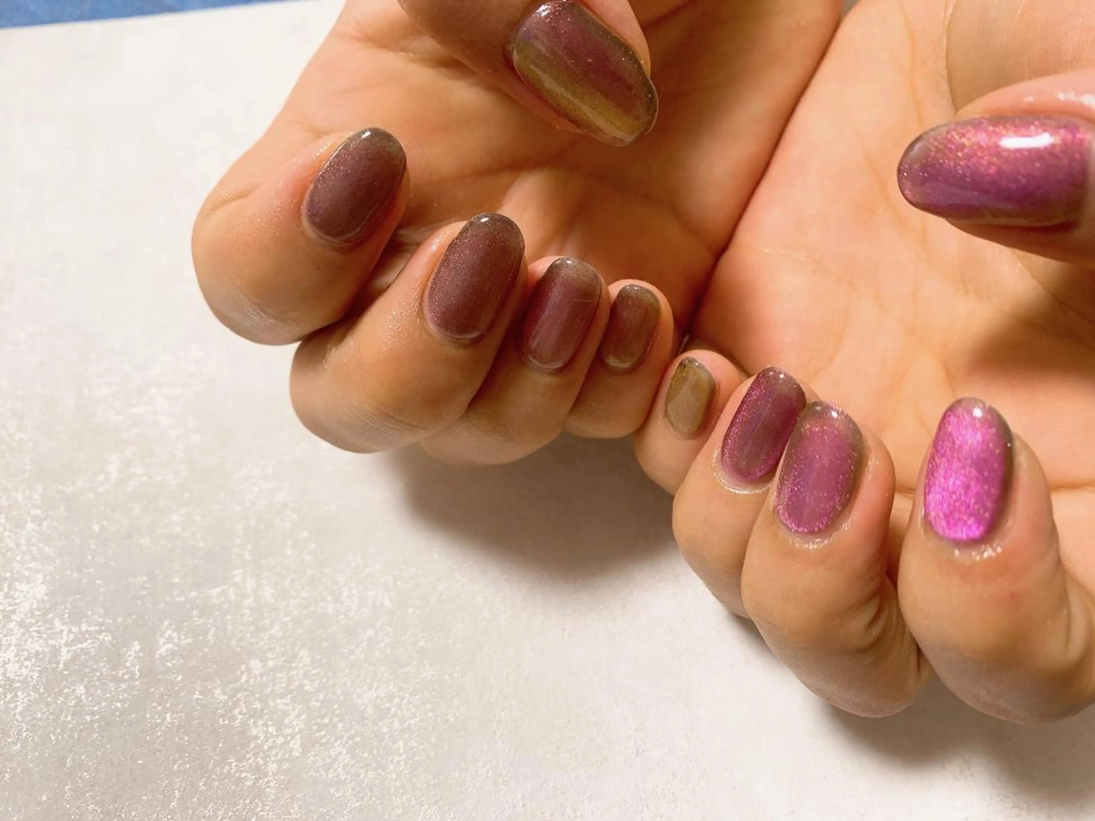 ネイル オーロラネイル フラワーネイル フットネイル フレンチネイル ジェルネイル kikinail 溝の口のネイルデザイン