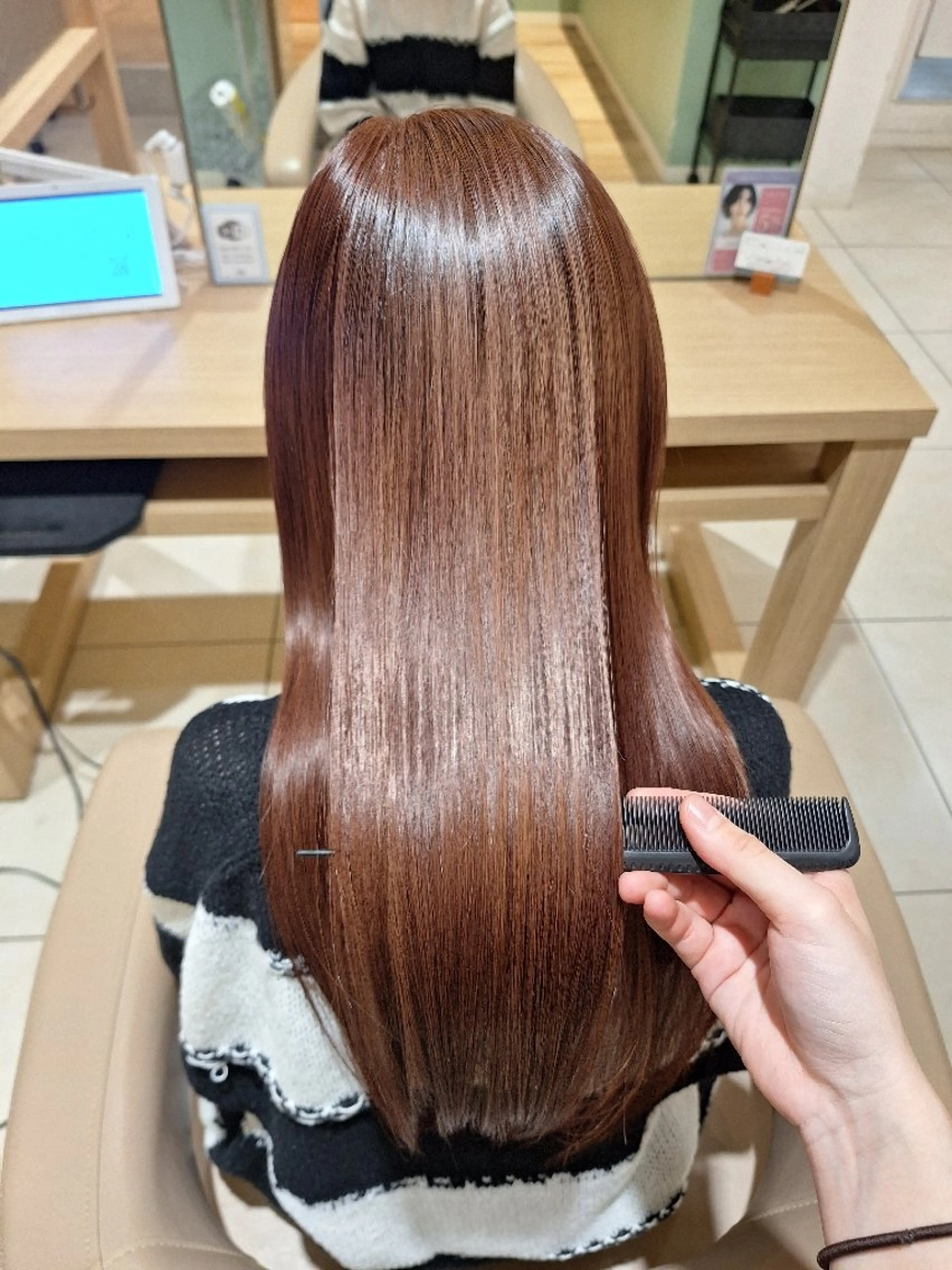 【当日予約OK🦋】ダメージ軽減✨グラッツ縮毛矯正＋3stepトリートメントの写真