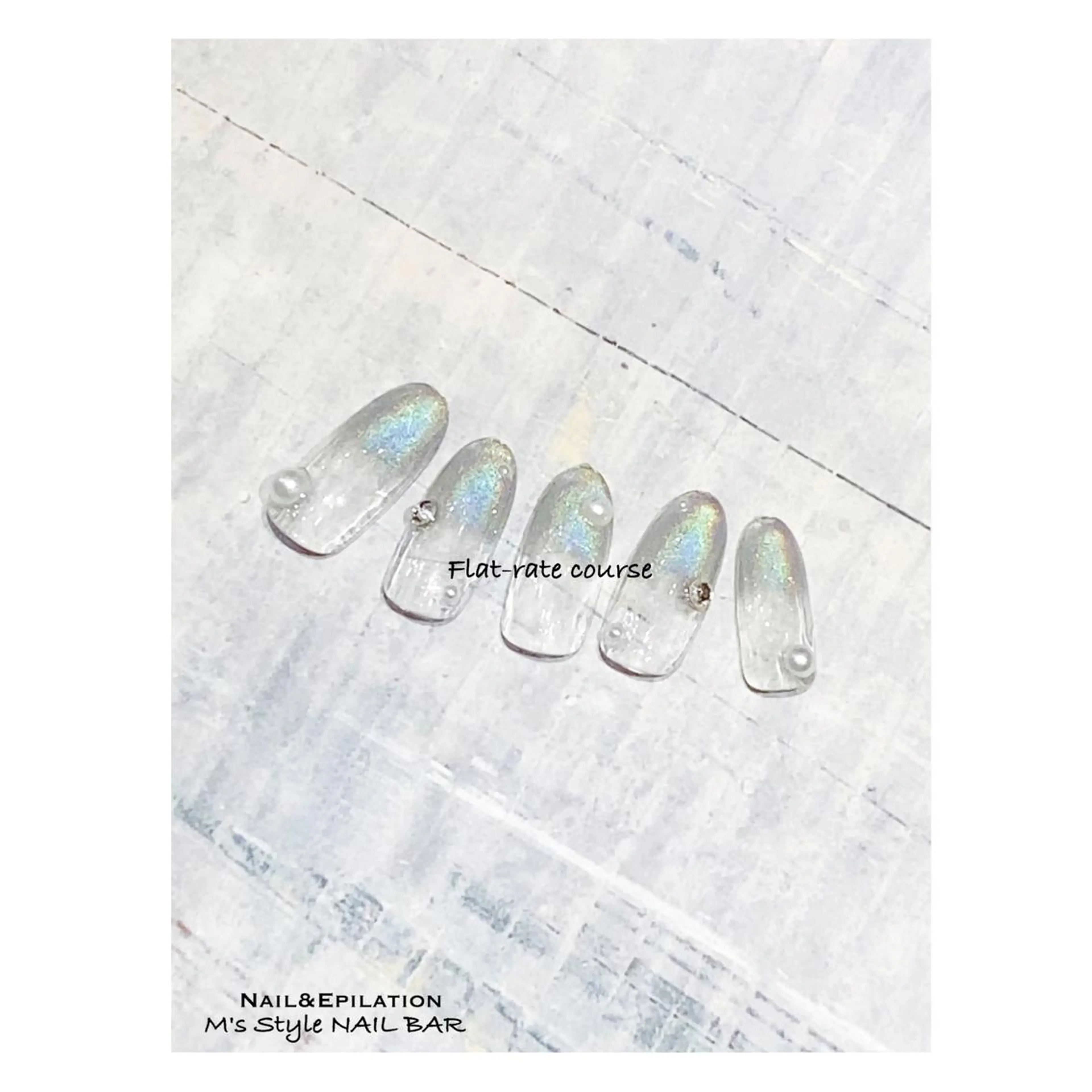 ネイル 成人式 韓国ネイル ロングネイル マグネットネイル ミディアムネイル ハンドネイル M's Style NAIL BARのエステ・リラクイメージ