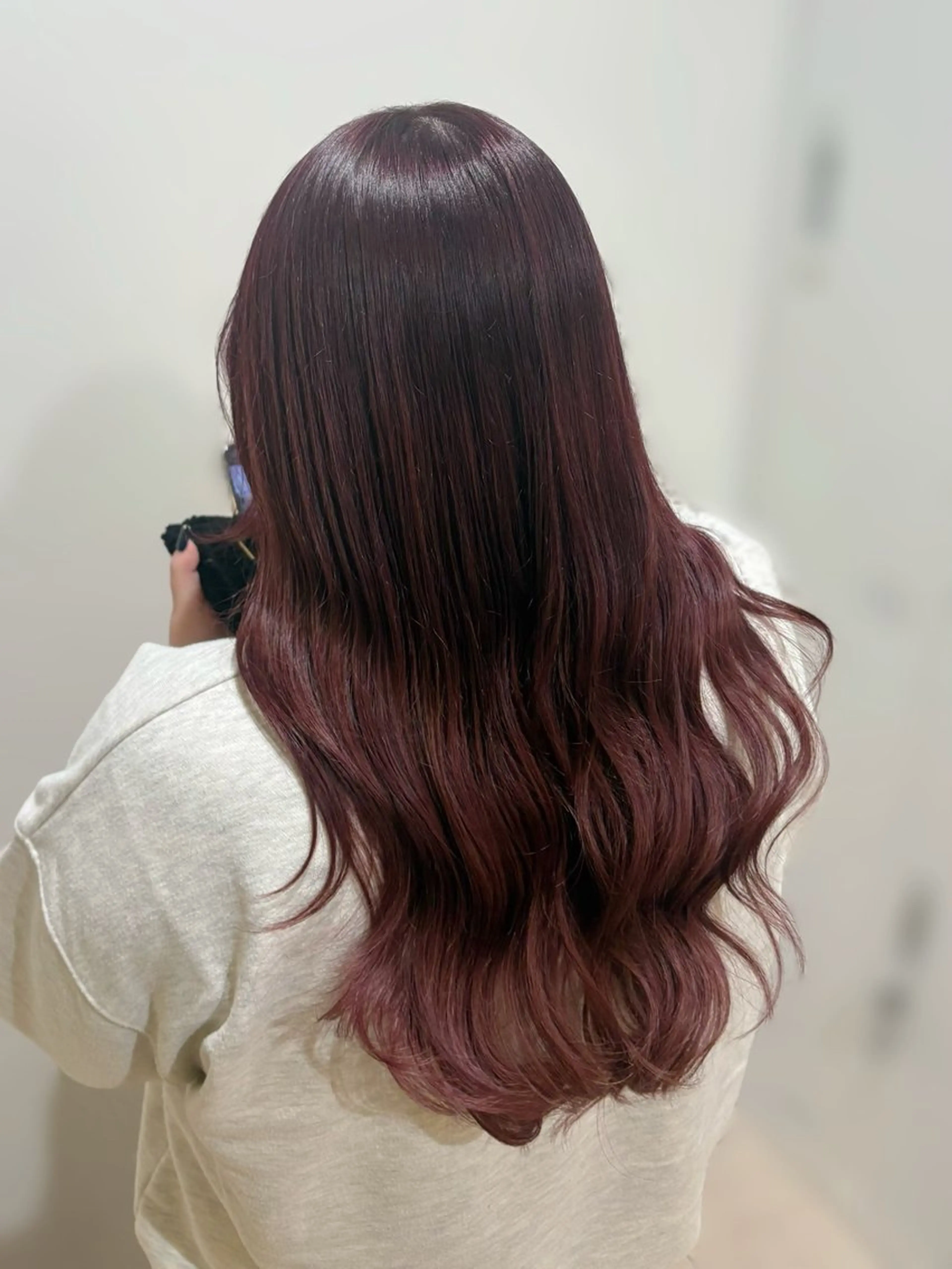 ロング カラー ヘアカラー COTAN所属・🍒YUI🍒 暖色カラー/ブリーチのヘアスタイル