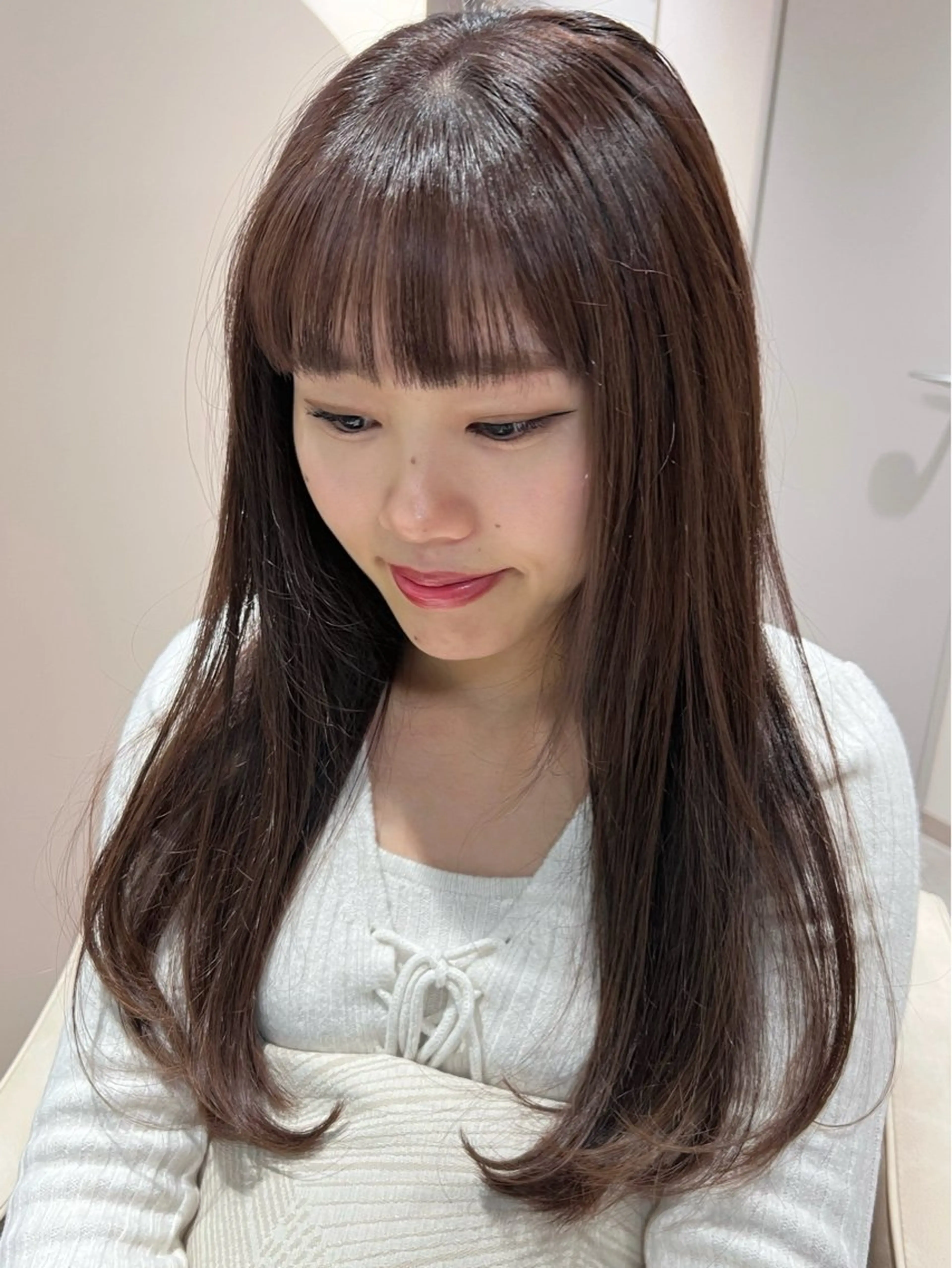 【ミニモ限定価格/ケア癒し】💇🏼‍♀️🫧✨似合わせカット＋トステアウォータートリートメント＋10分ヘッドスパ🫧の写真